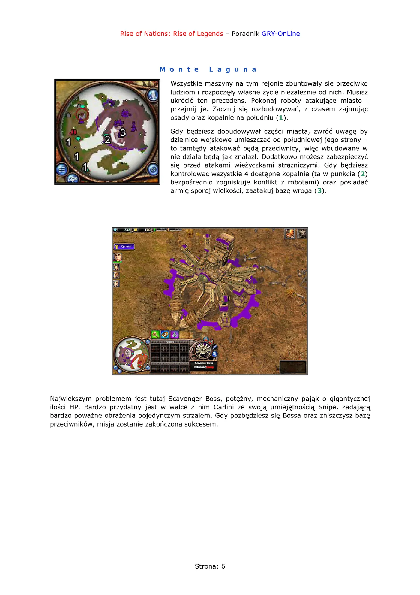 Fragment „Rise of Nations: Rise of Legends - poradnik do gry” — strona 7 z 8