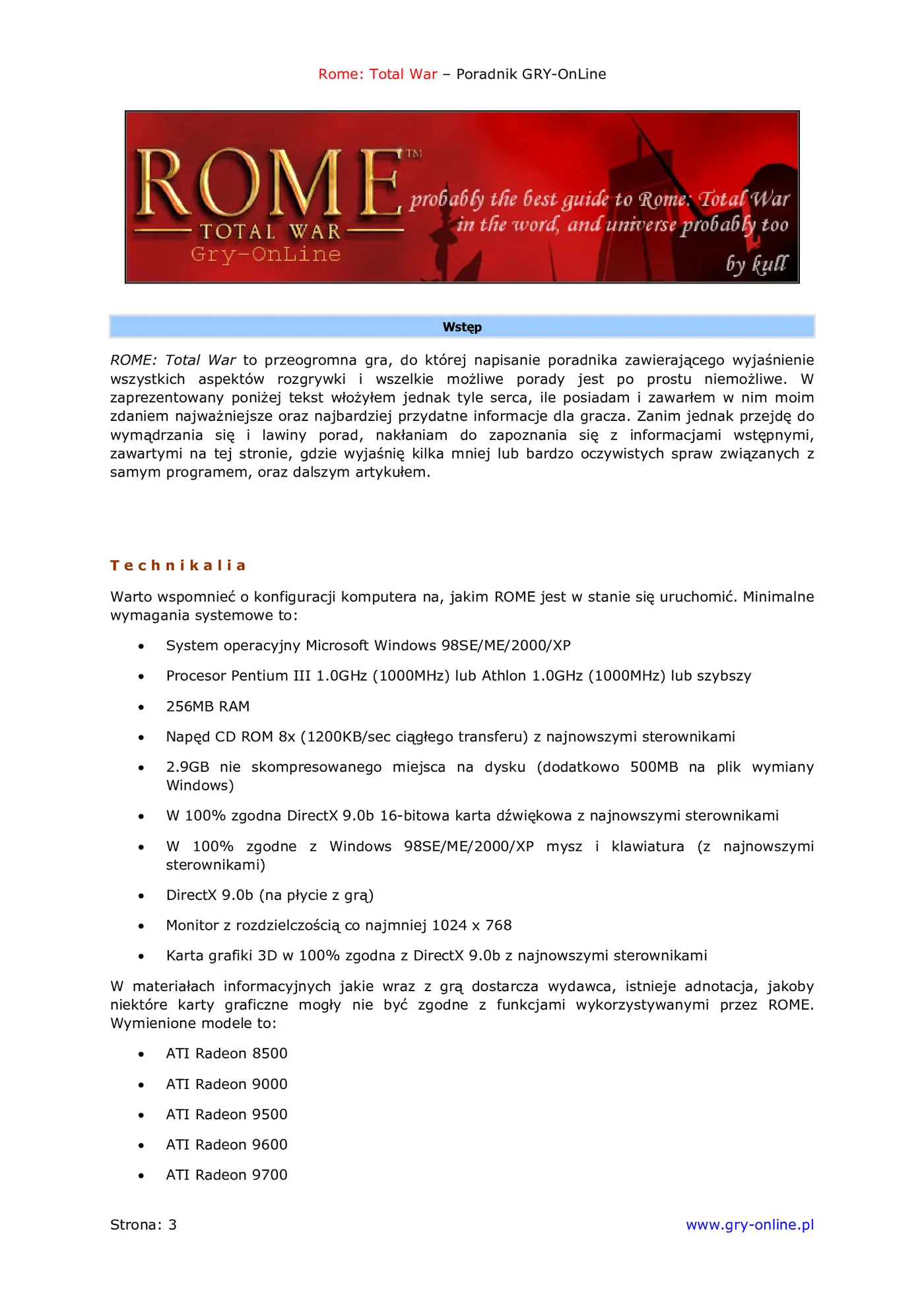 Fragment „Rome: Total War - poradnik do gry” — strona 4 z 8