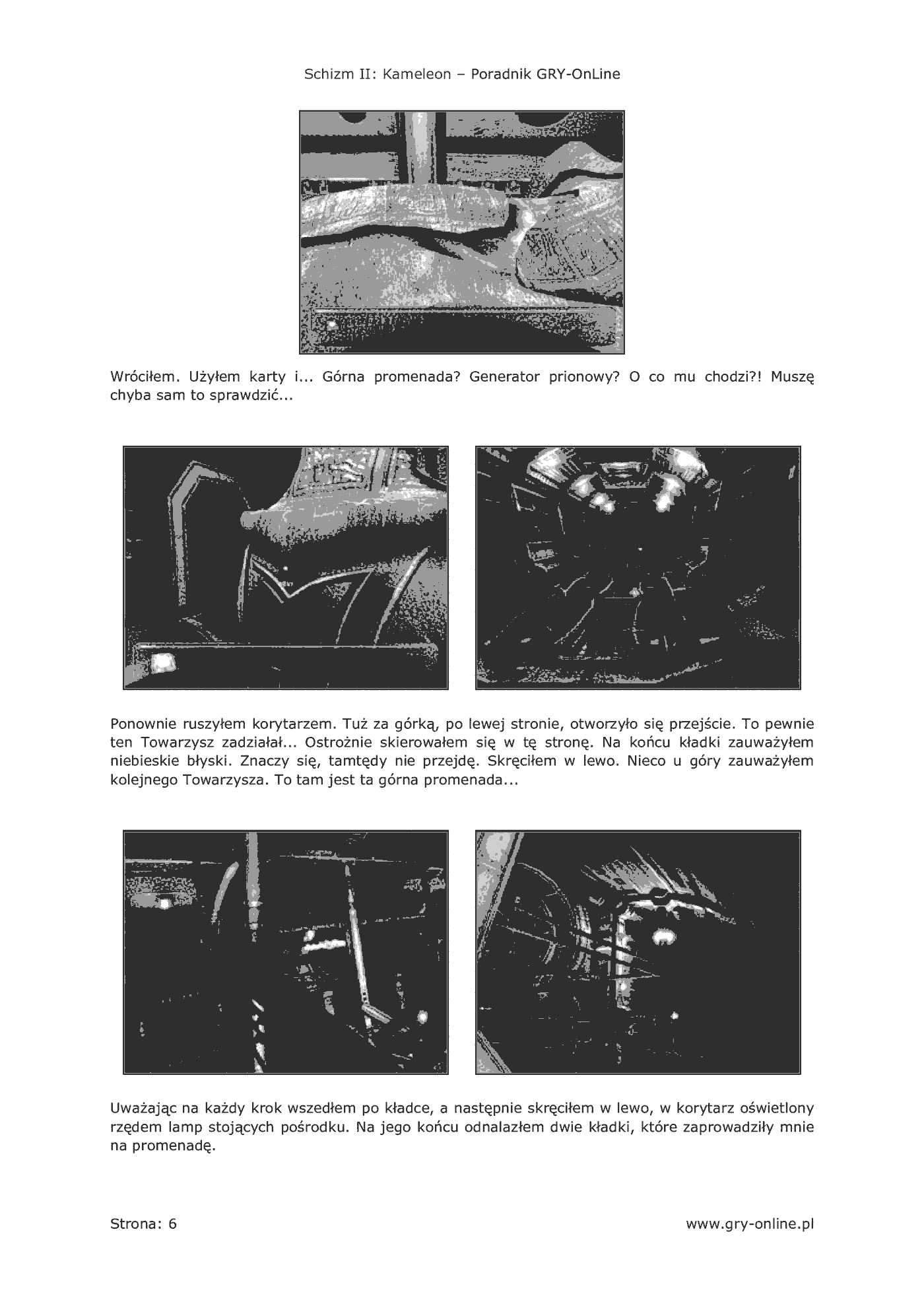 Fragment „Schizm II: Kameleon - poradnik do gry” — strona 7 z 8