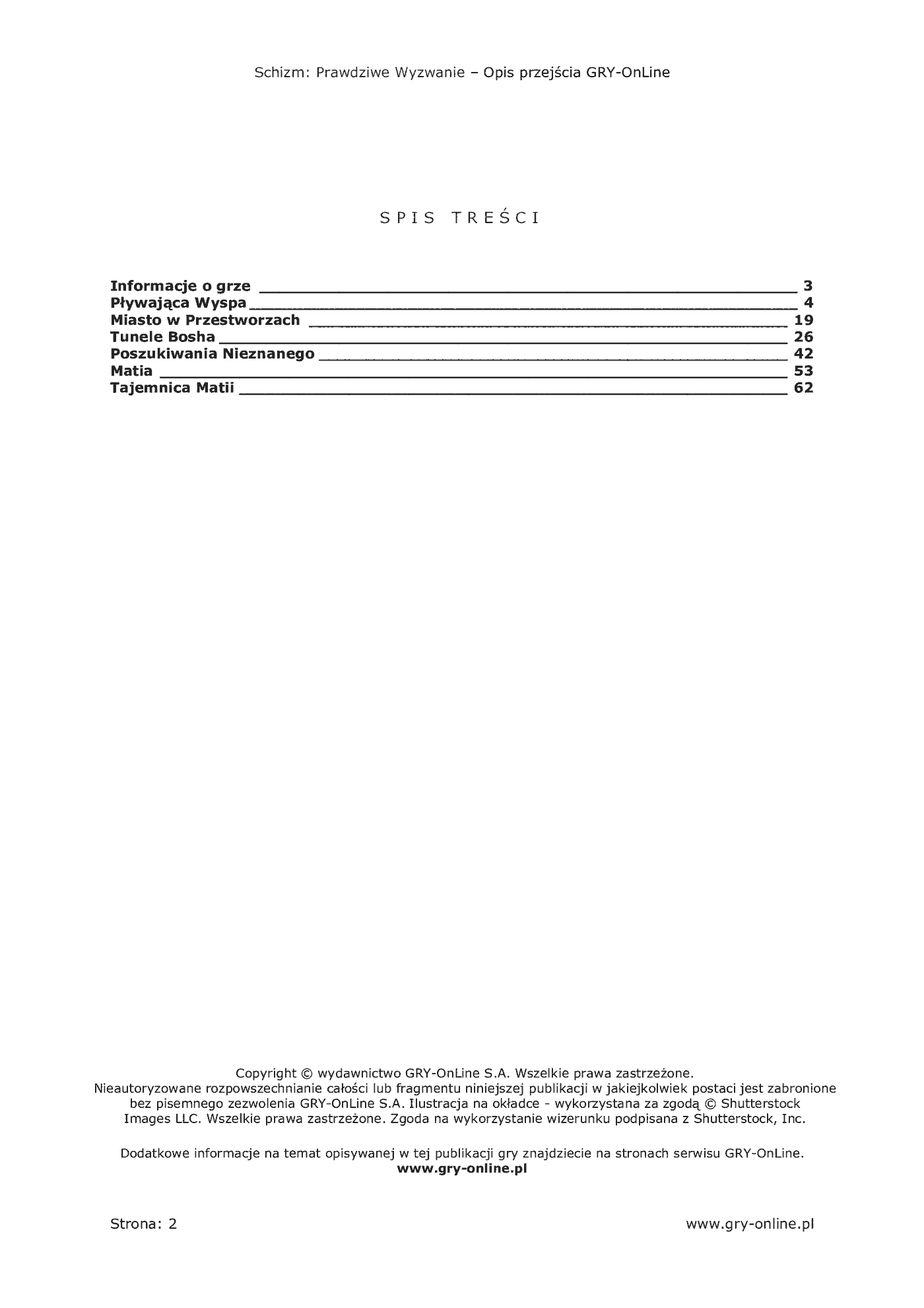 Fragment „Schizm: Prawdziwe Wyzwanie - poradnik do gry” — strona 3 z 8