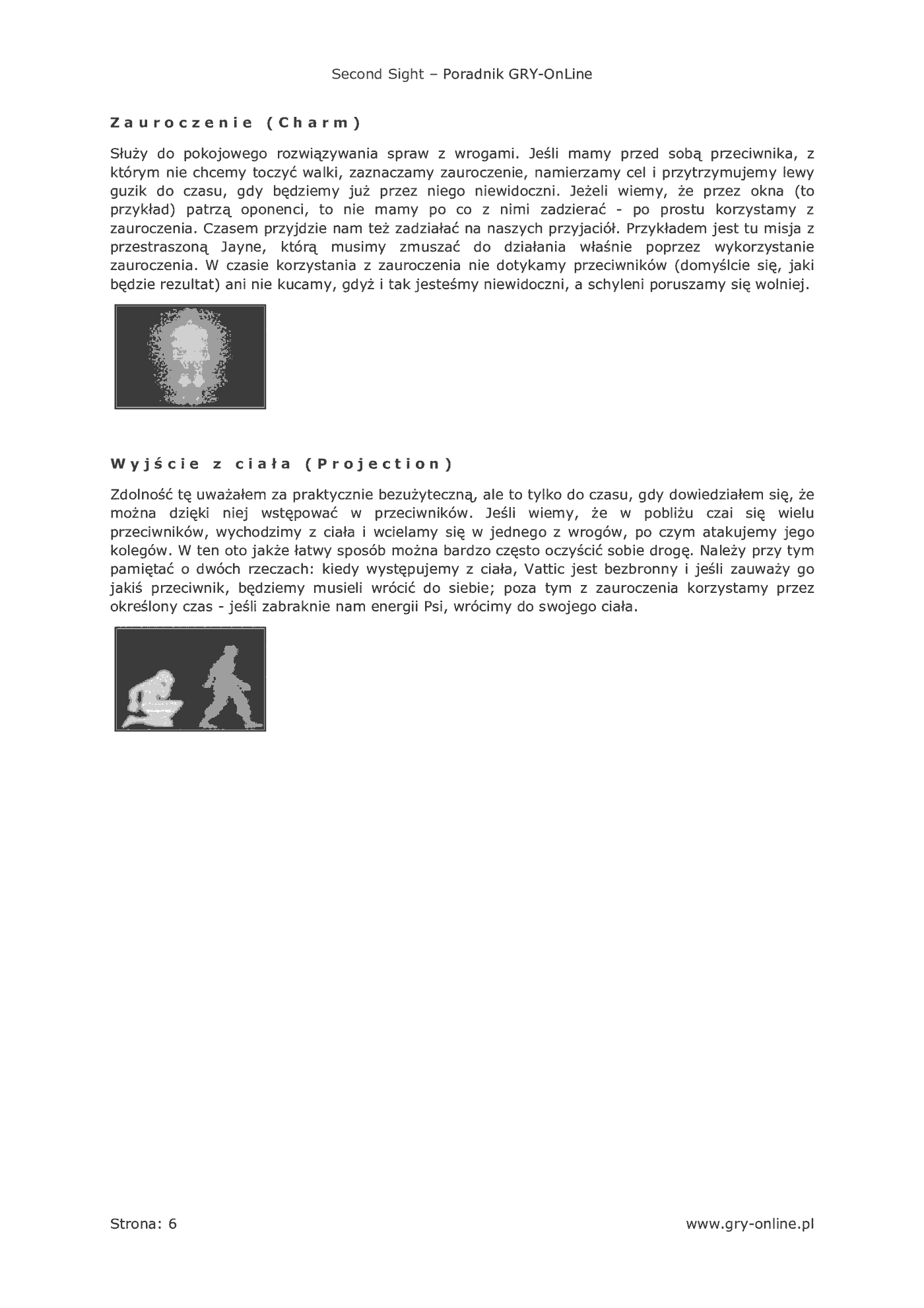Fragment „Second Sight - poradnik do gry” — strona 7 z 8