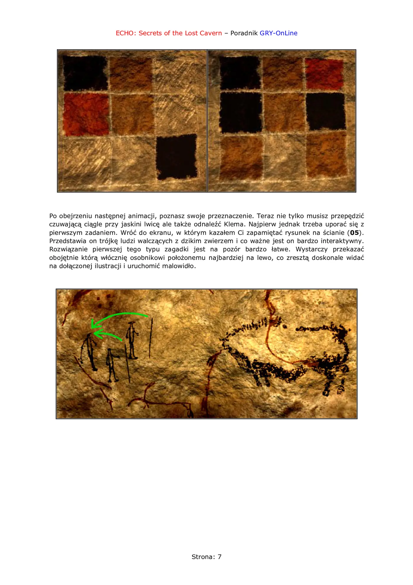 Fragment „Secret of the Lost Cavern: Tajemnica Zaginionej Jaskini - poradnik do gry” — strona 8 z 8