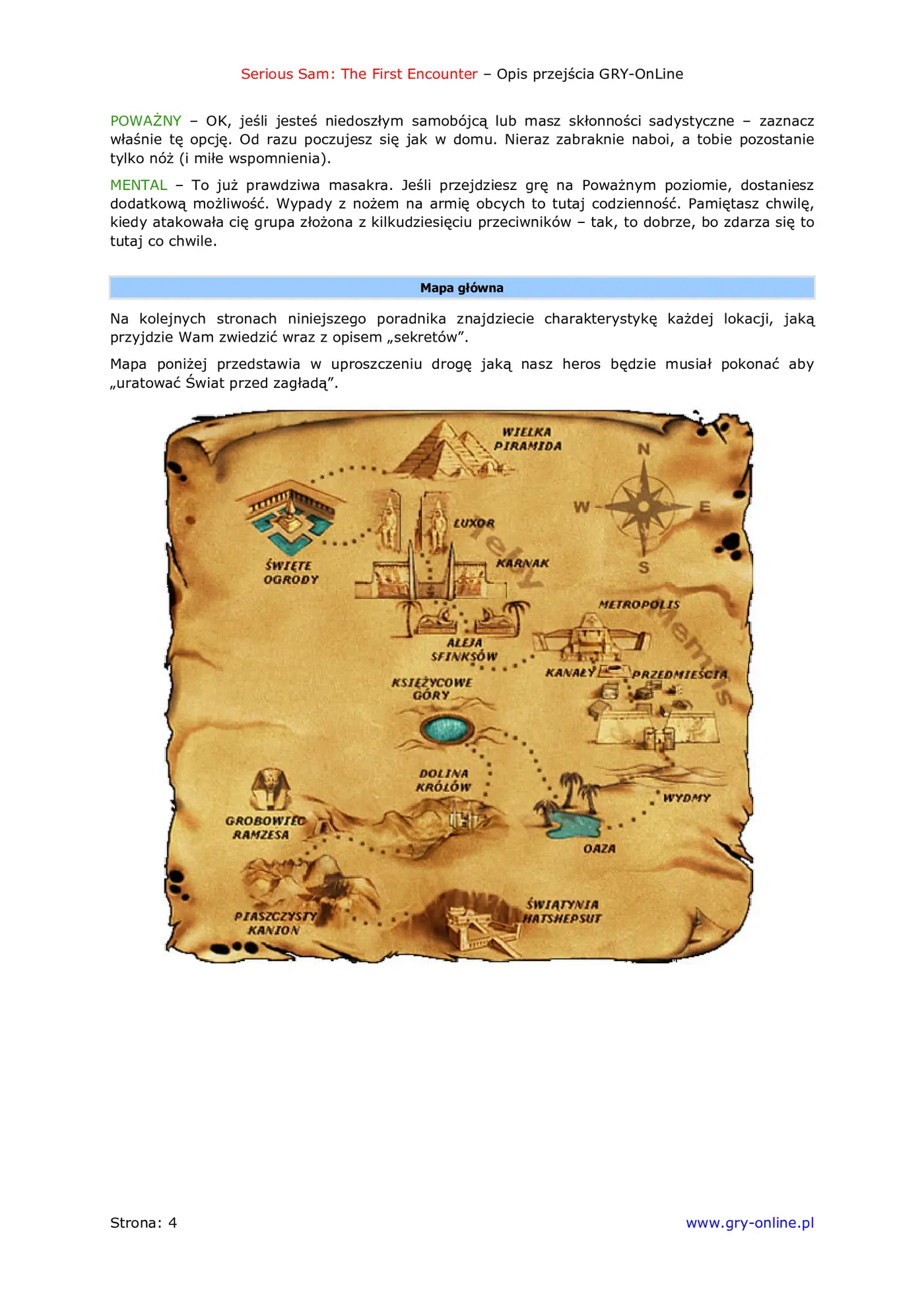 Fragment „Serious Sam: Pierwsze starcie - poradnik do gry” — strona 5 z 8