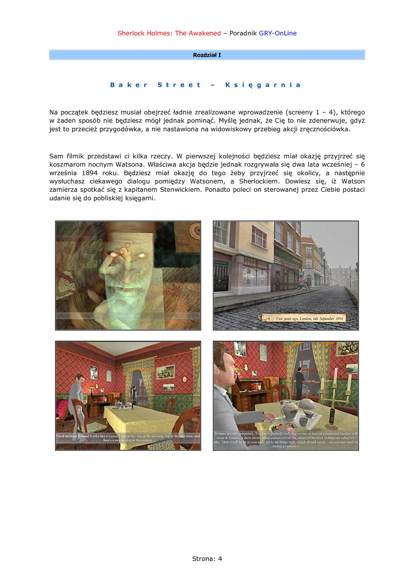 Fragment „Sherlock Holmes: Przebudzenie - poradnik do gry” — strona 5 z 8