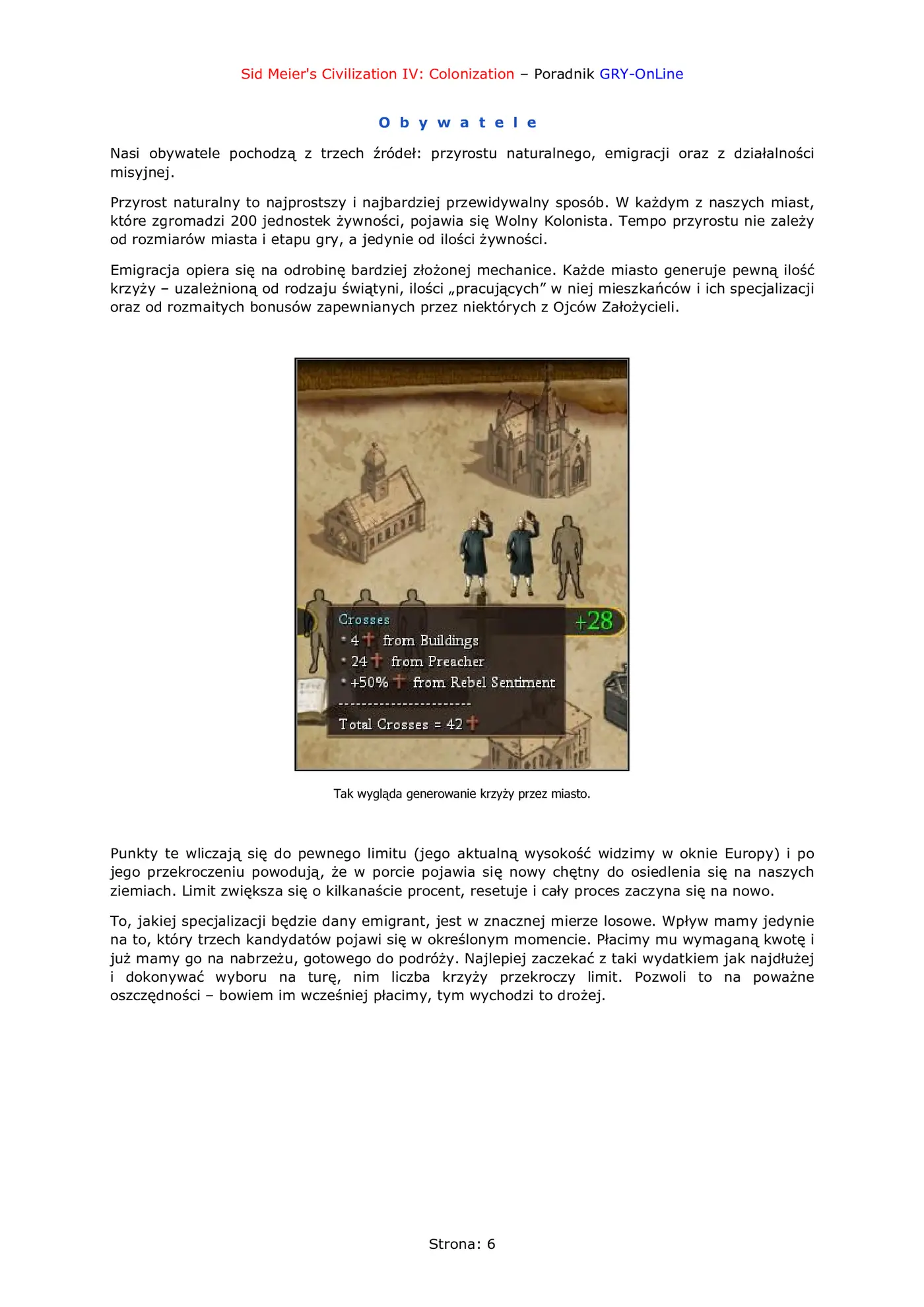 Fragment „Sid Meier's Civilization IV: Colonization - poradnik do gry” — strona 7 z 8