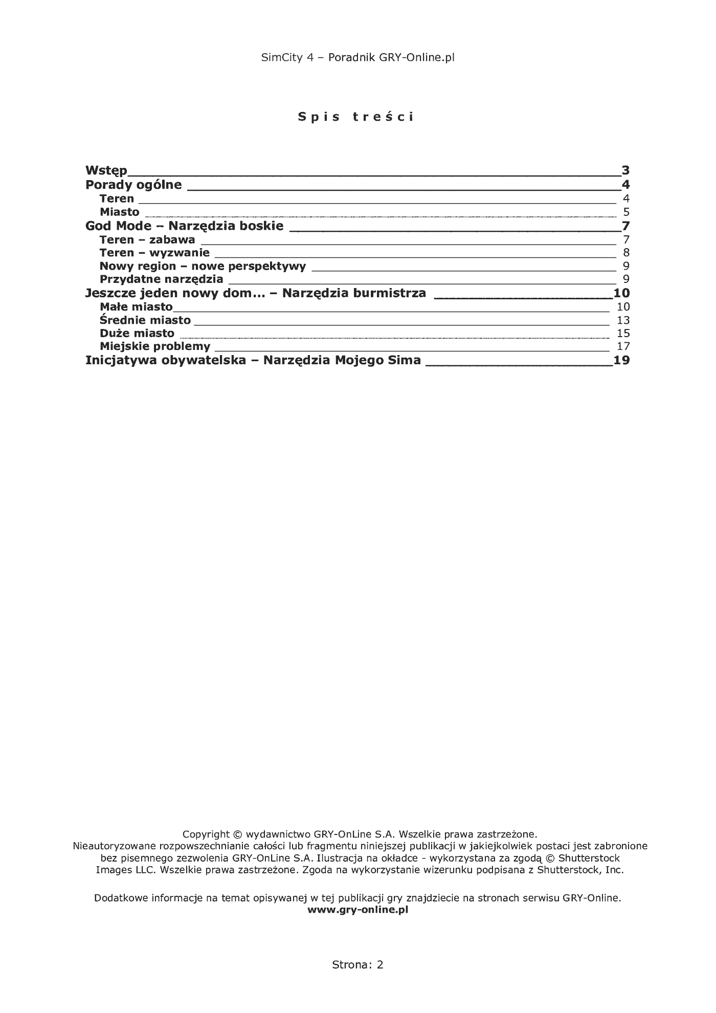 Fragment „SimCity 4 - poradnik do gry” — strona 3 z 8