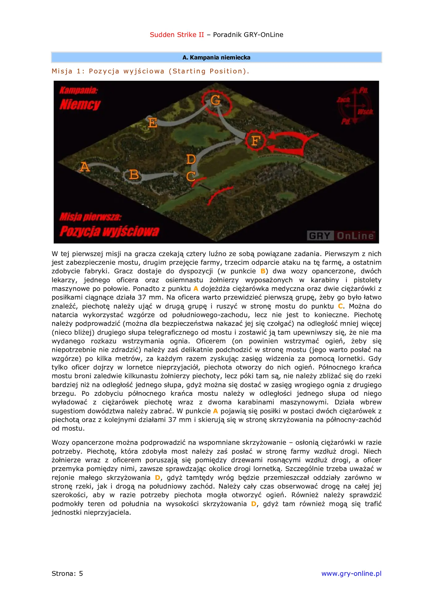 Fragment „Sudden Strike 2 - poradnik do gry” — strona 6 z 8