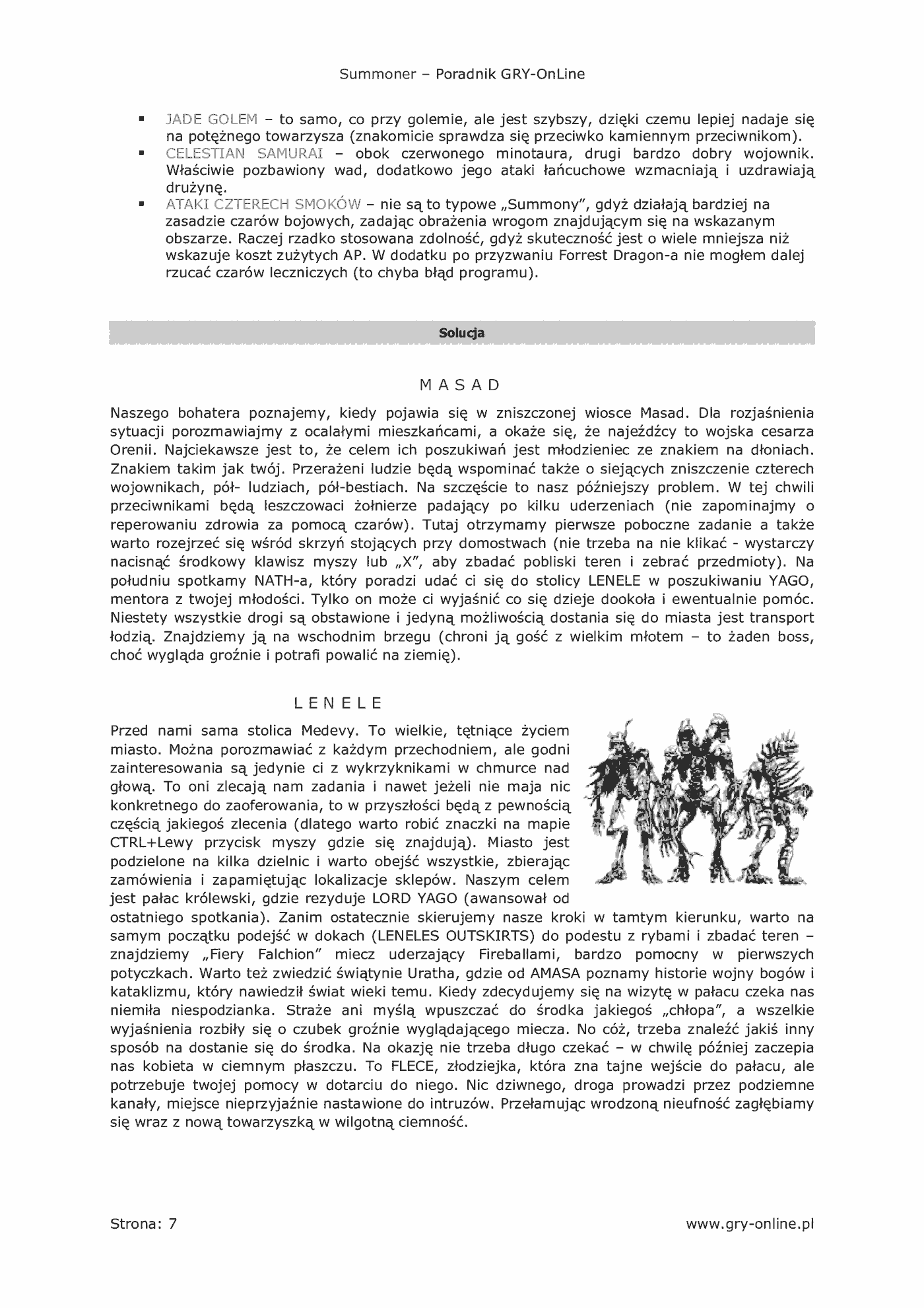 Fragment „Summoner - poradnik do gry” — strona 8 z 8