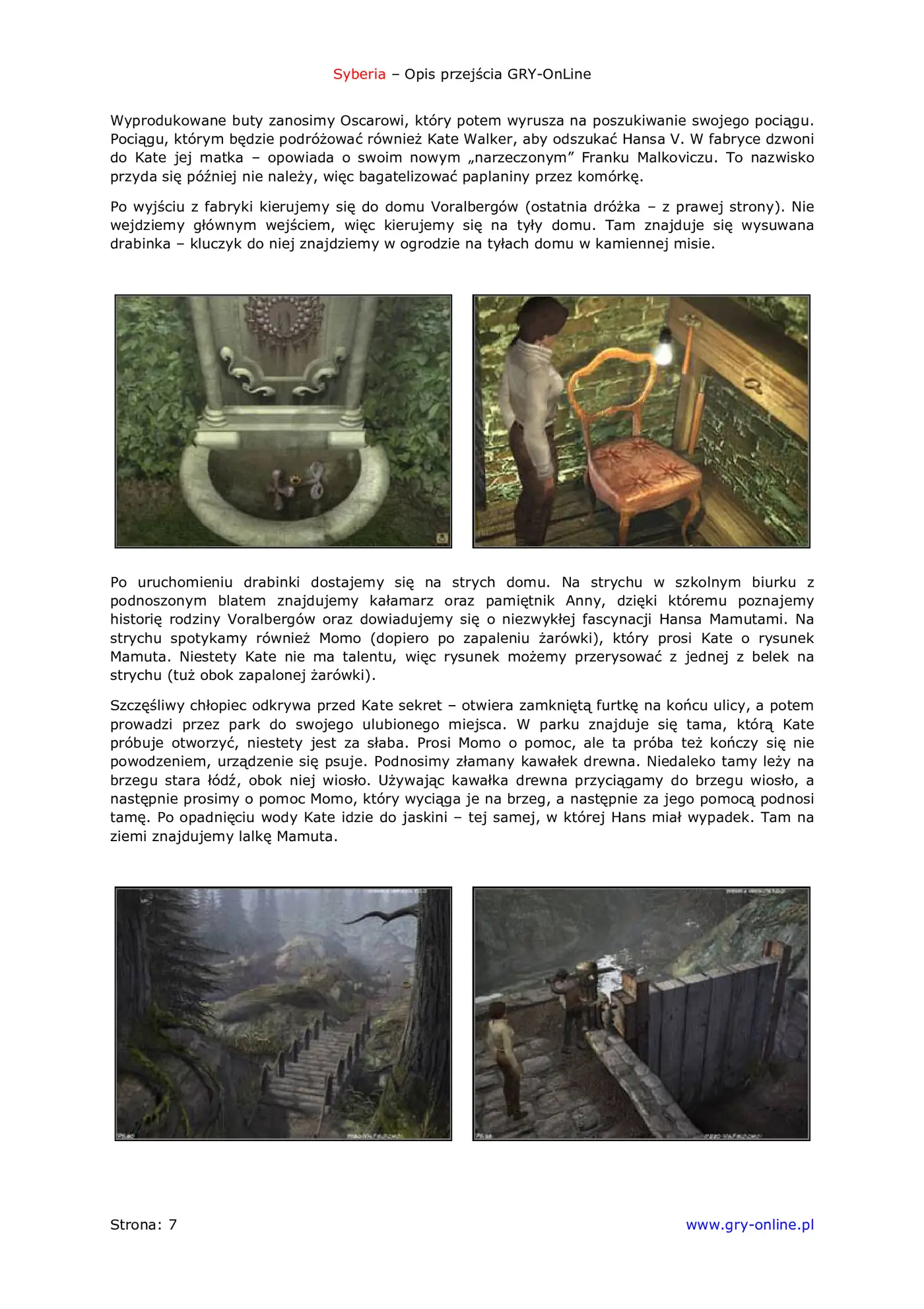 Fragment „Syberia - poradnik do gry” — strona 8 z 8