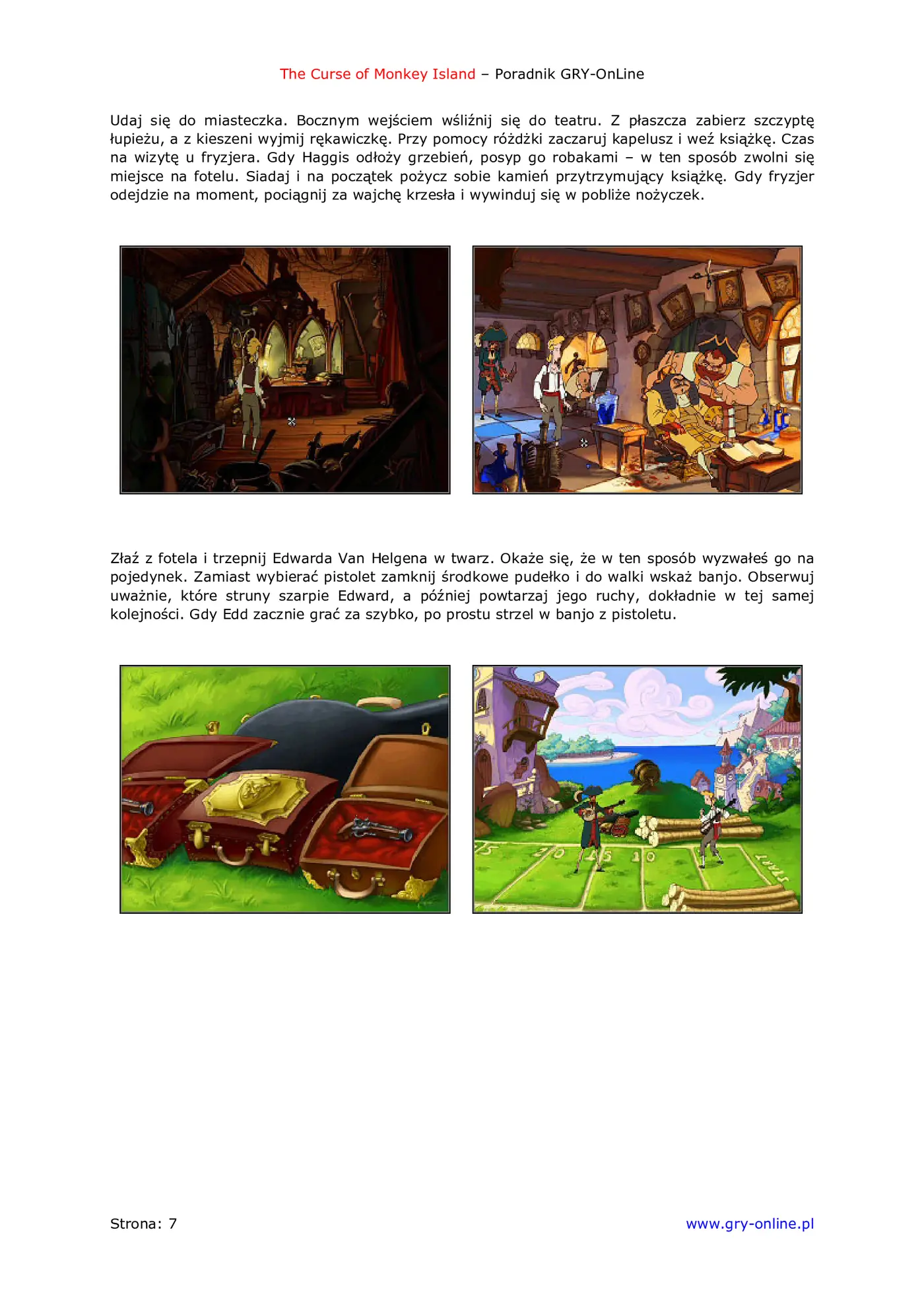 Fragment „The Curse of Monkey Island - poradnik do gry” — strona 8 z 8