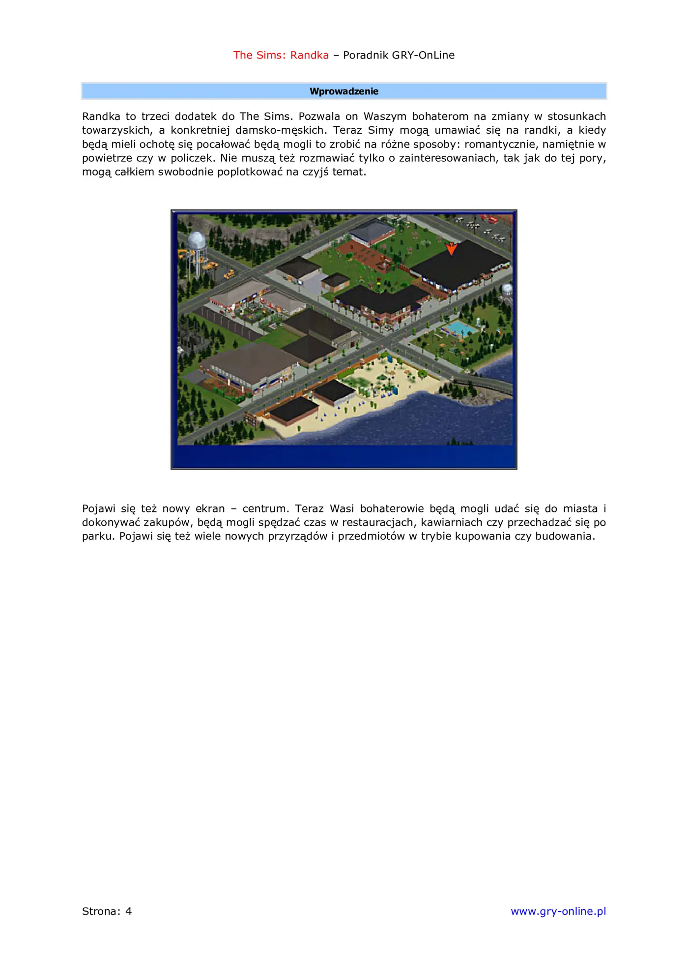Fragment „The Sims: Randka - poradnik do gry” — strona 5 z 8