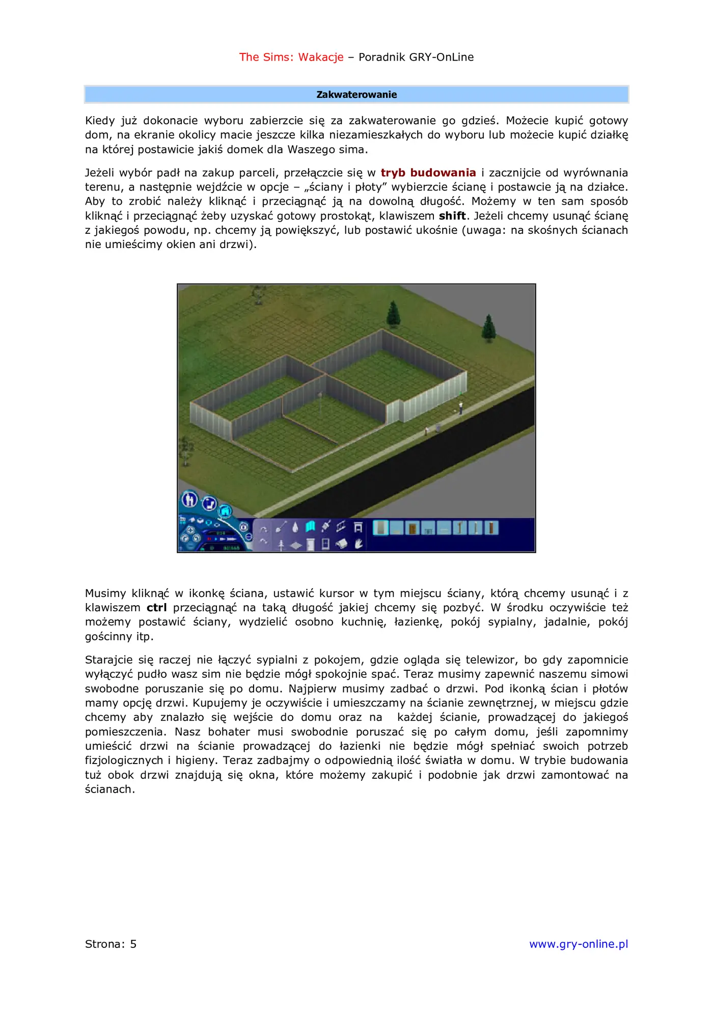 Fragment „The Sims: Wakacje - poradnik do gry” — strona 6 z 8