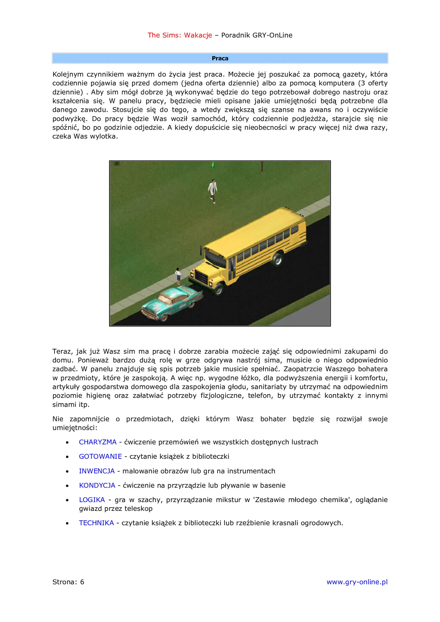 Fragment „The Sims: Wakacje - poradnik do gry” — strona 7 z 8