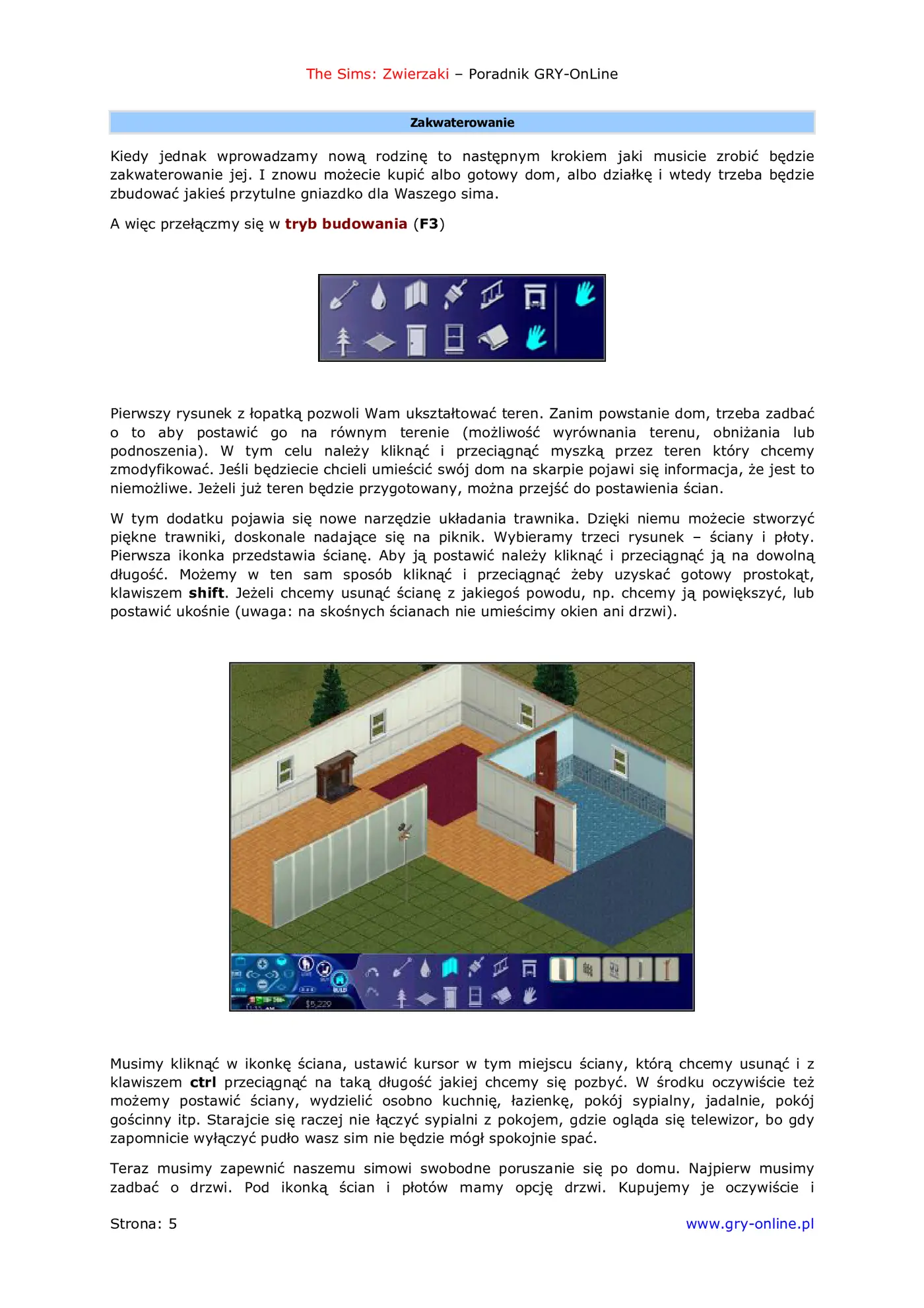 Fragment „The Sims: Zwierzaki - poradnik do gry” — strona 6 z 8