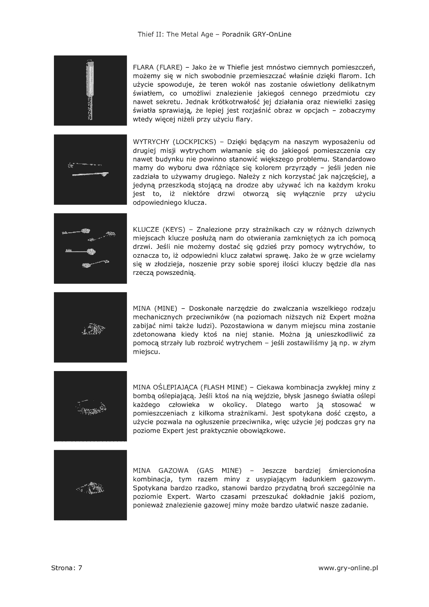 Fragment „Thief 2: The Metal Age - poradnik do gry” — strona 8 z 8