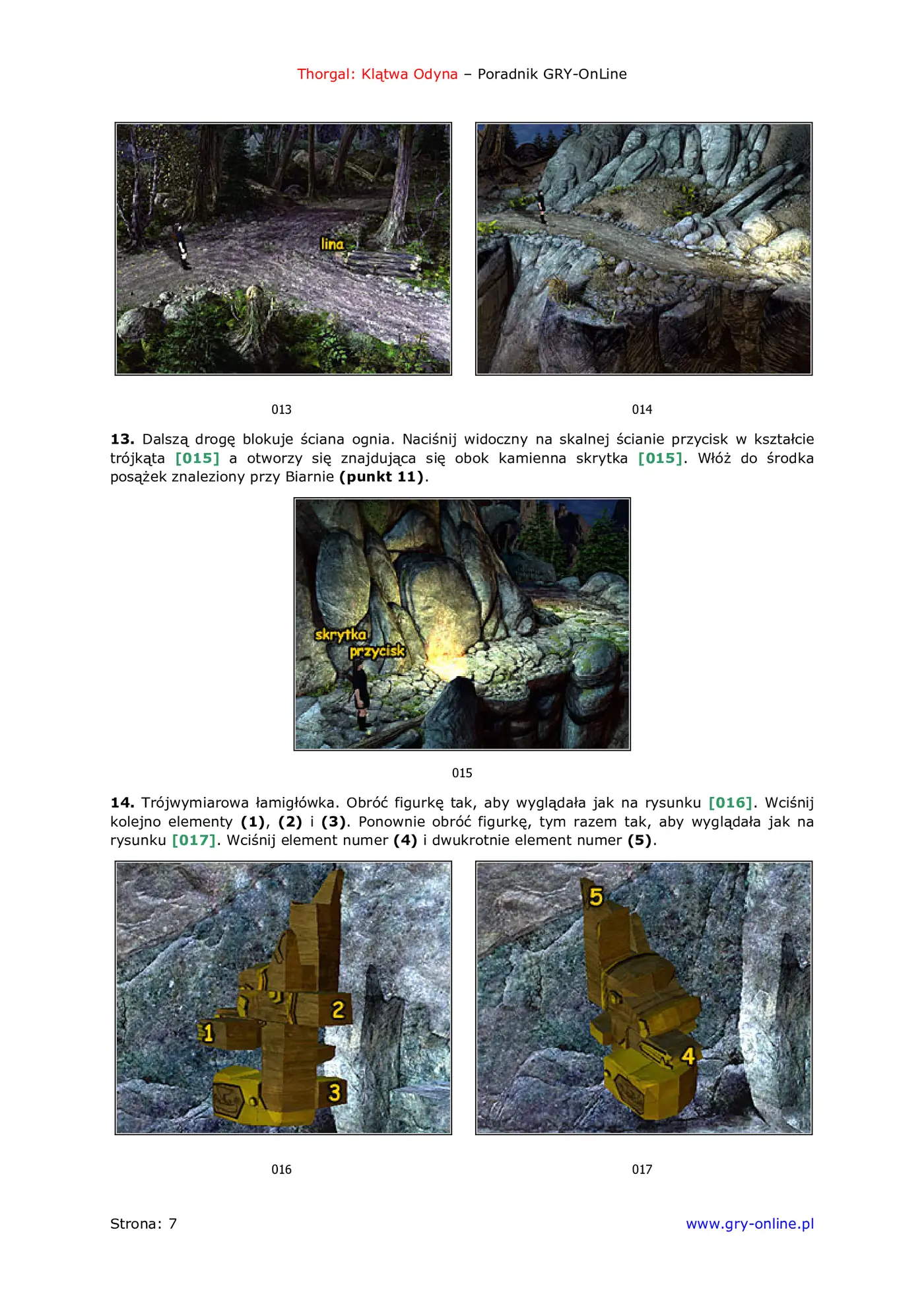 Fragment „Thorgal Klątwa Odyna - poradnik do gry” — strona 8 z 8