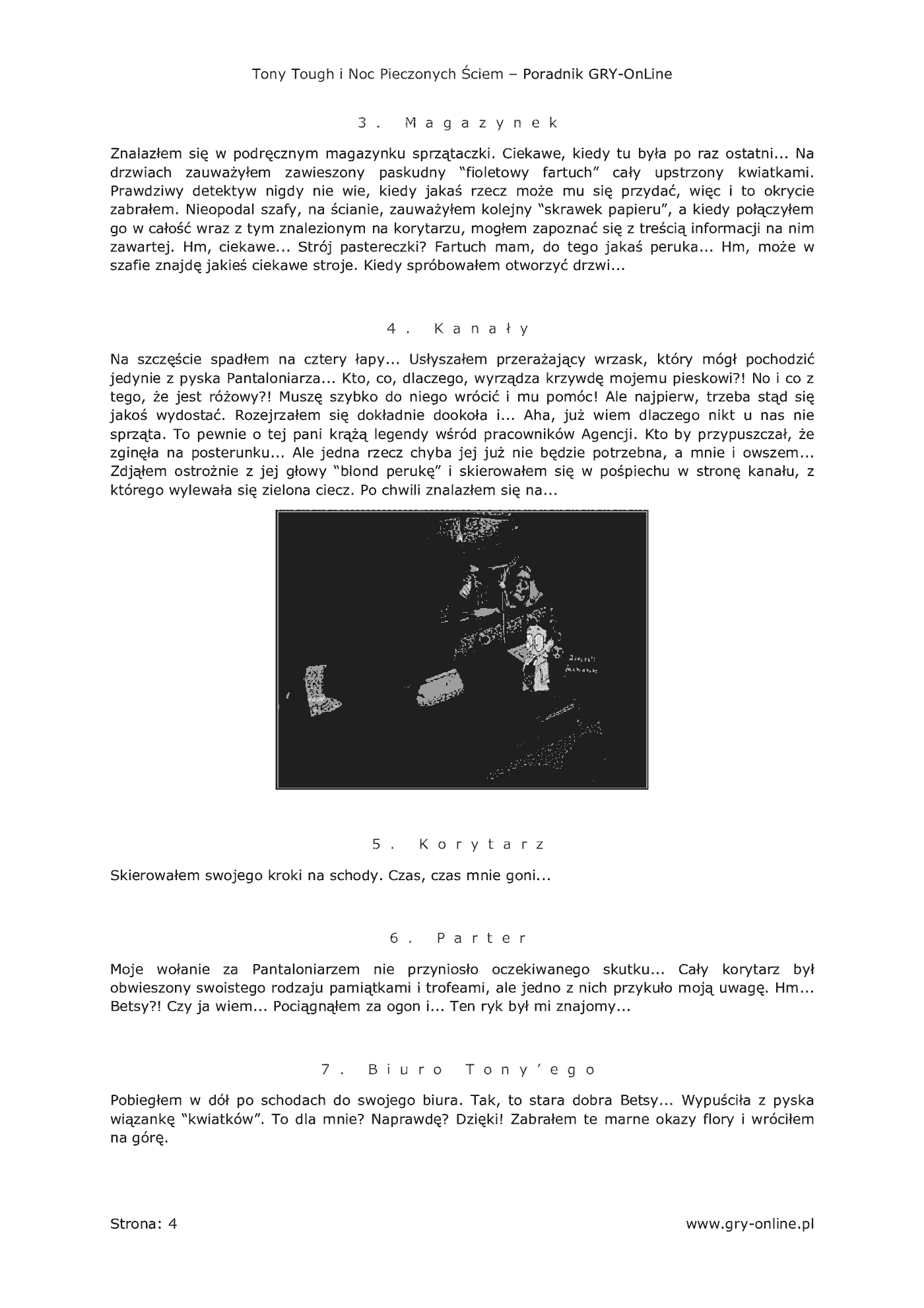 Fragment „Tony Tough i Noc Pieczonych śCIEM - poradnik do gry” — strona 5 z 8