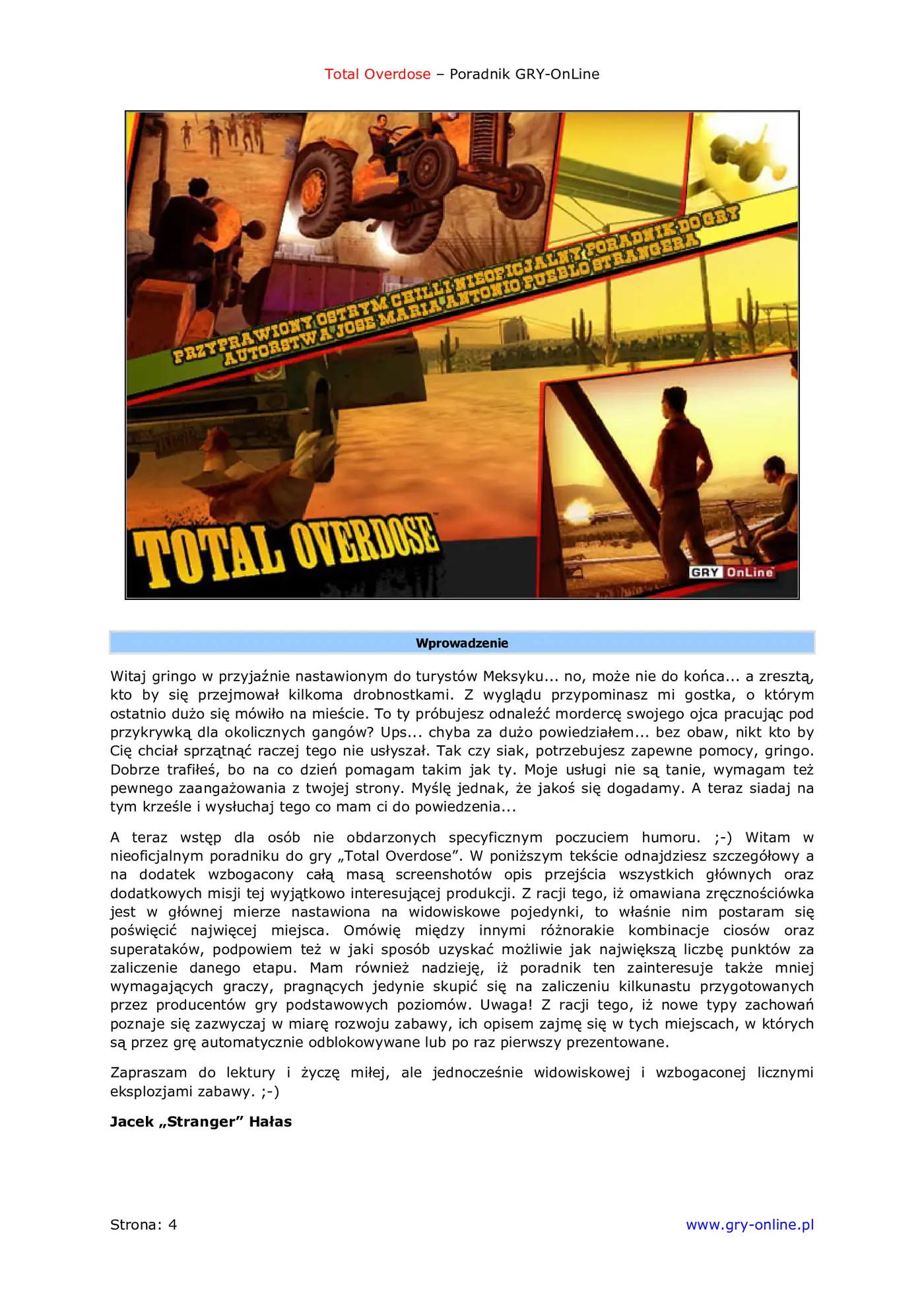Fragment „Total Overdose: A Gunslinger's Tale in Mexico - poradnik do gry” — strona 5 z 8