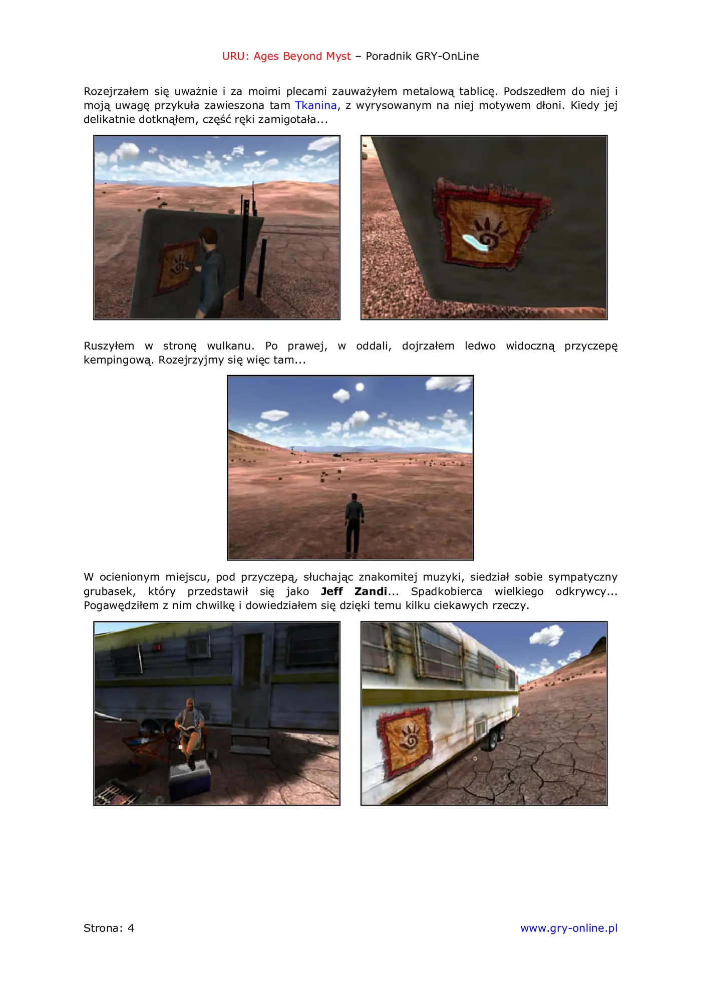 Fragment „Uru: Ages Beyond Myst - poradnik do gry” — strona 5 z 8