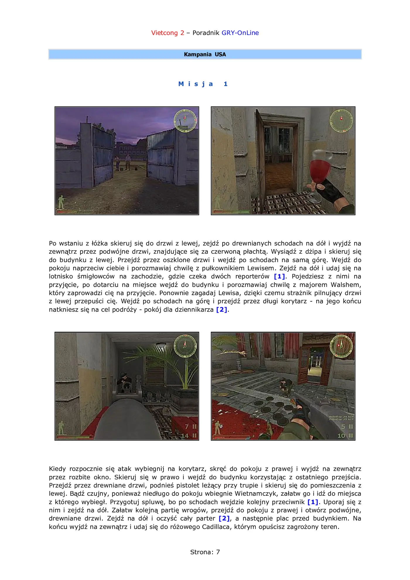 Fragment „Vietcong 2 - poradnik do gry” — strona 8 z 8