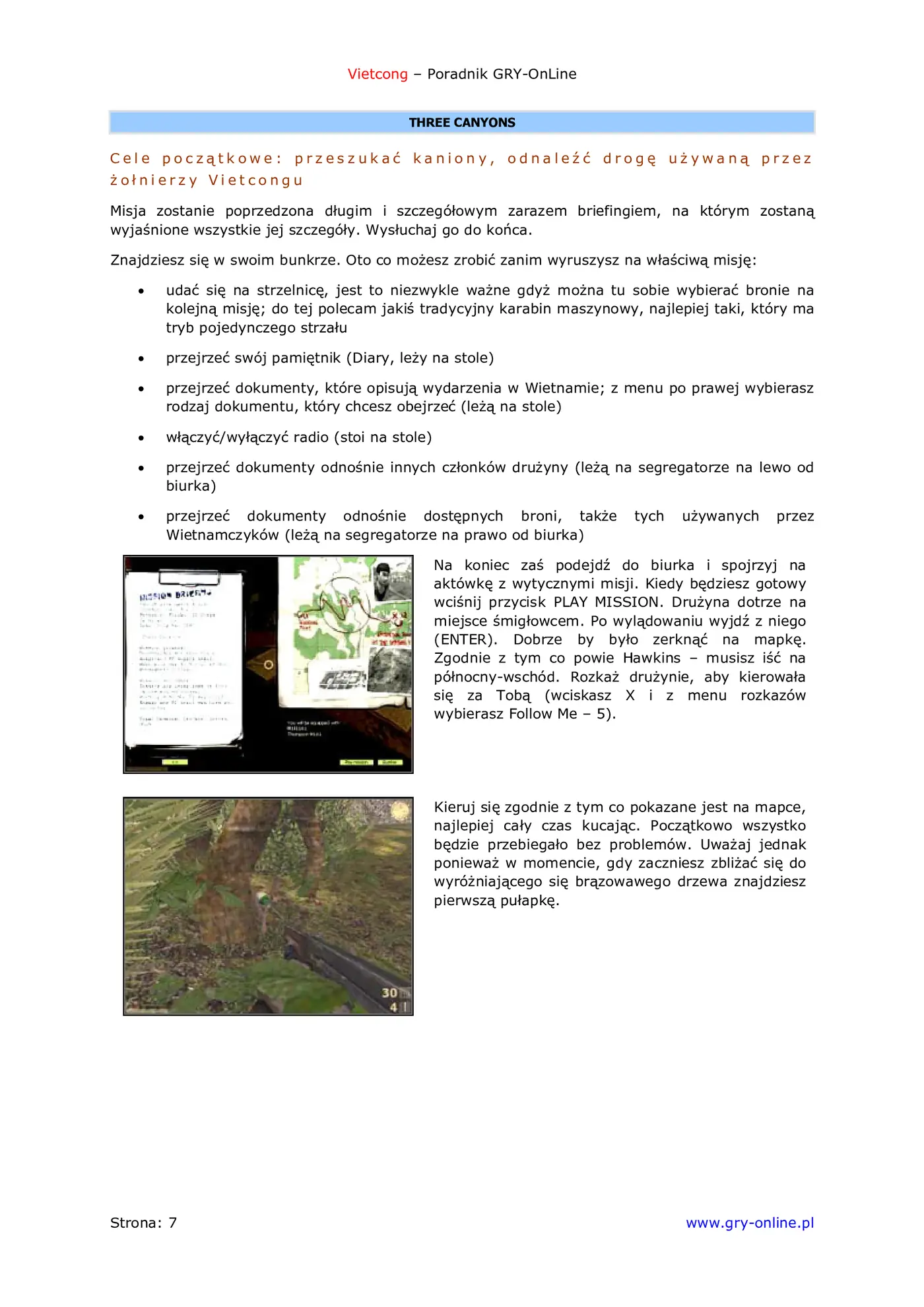 Fragment „Vietcong - poradnik do gry” — strona 8 z 8