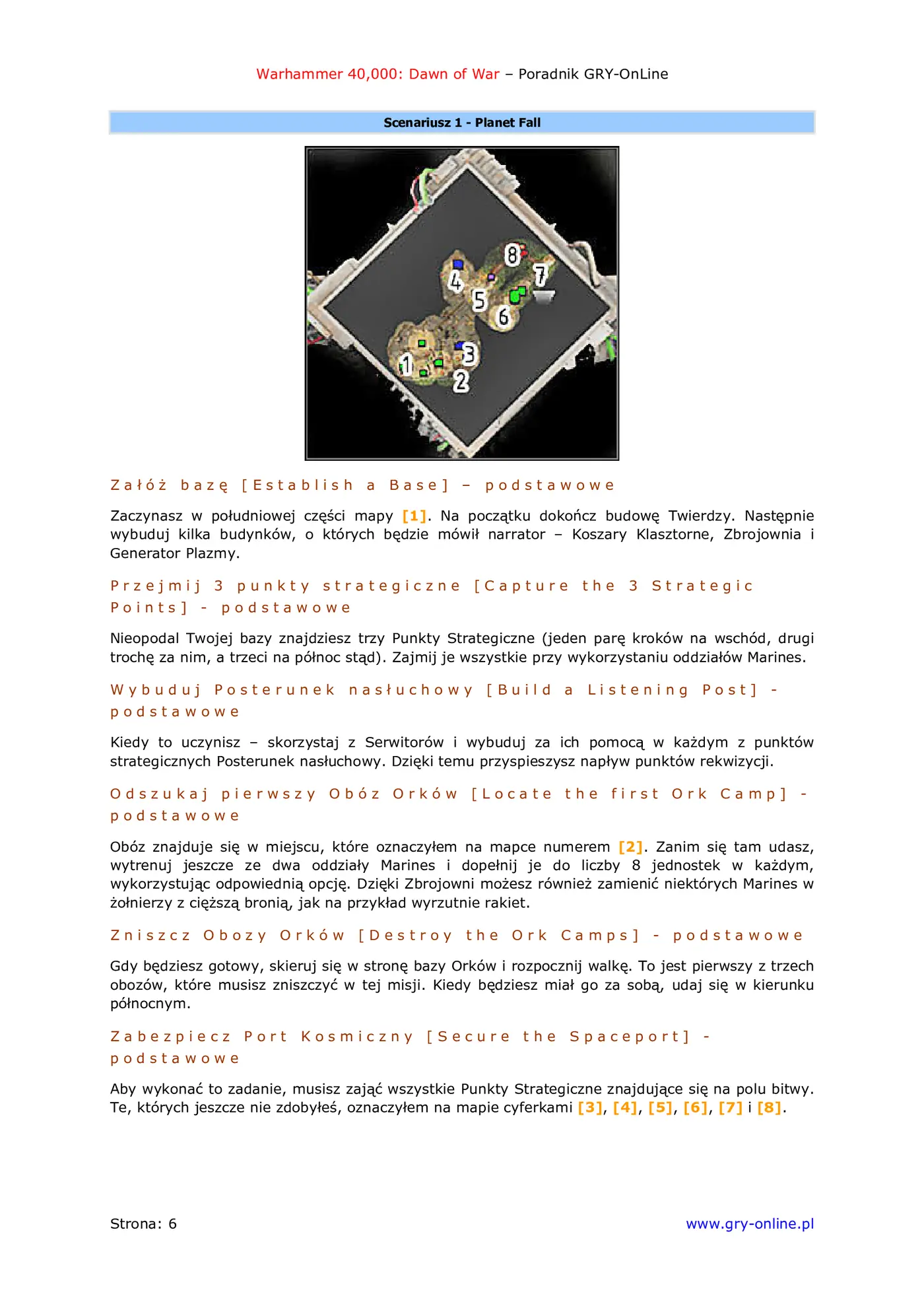 Fragment „Warhammer 40,000: Dawn of War - poradnik do gry” — strona 7 z 8