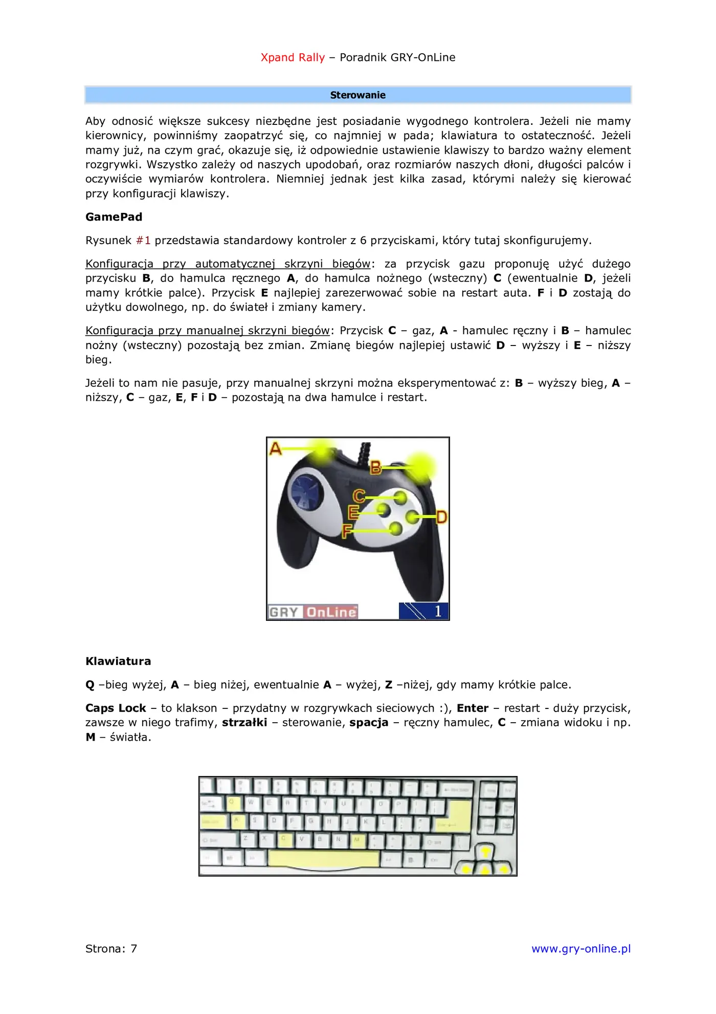 Fragment „Xpand Rally - poradnik do gry” — strona 8 z 8