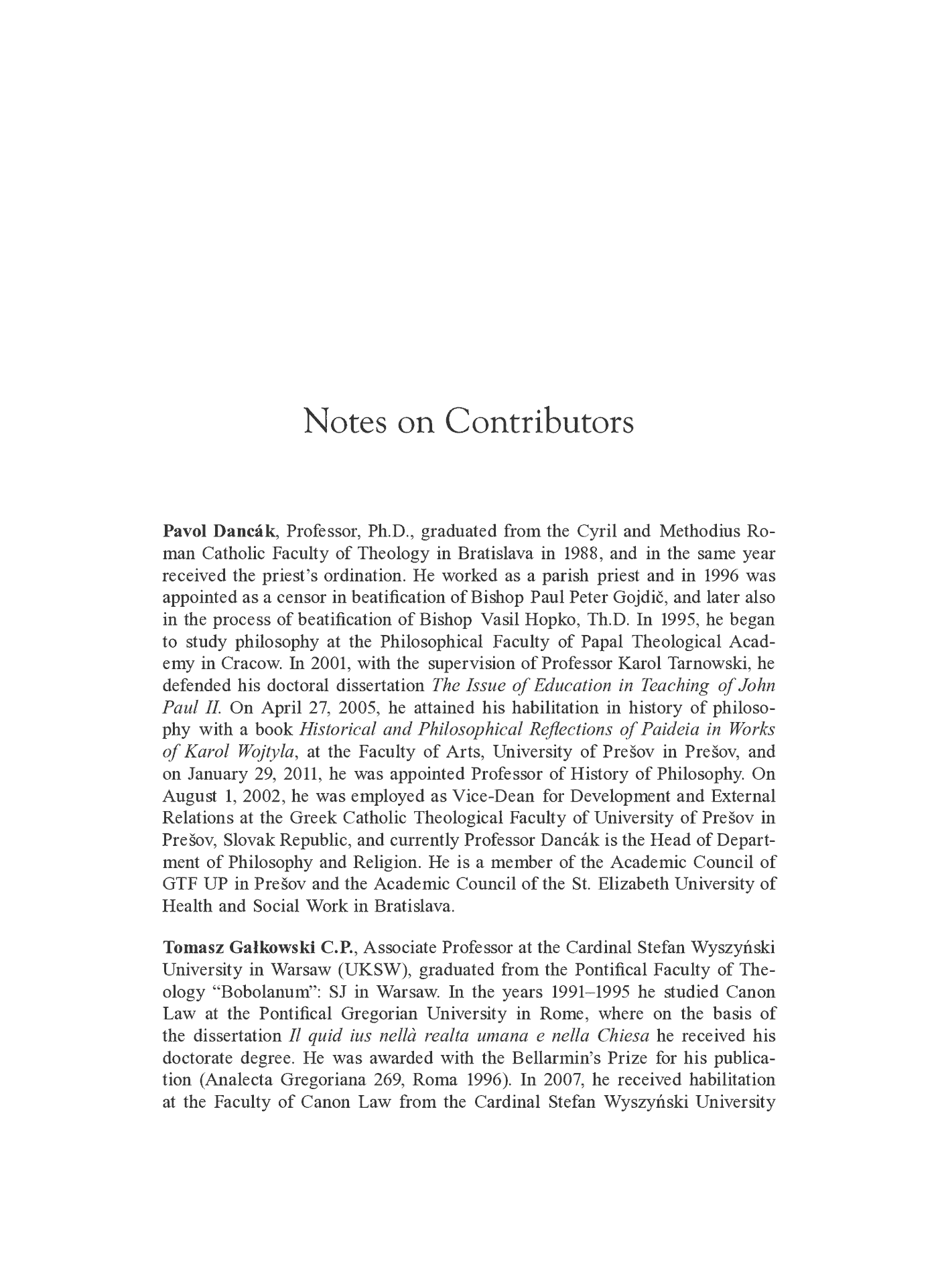 Fragment „"Philosophy and Canon Law" 2015. Vol. 1: The Family Institution: Identity, Sovereignty, Social Dimension” — strona 6 z 14