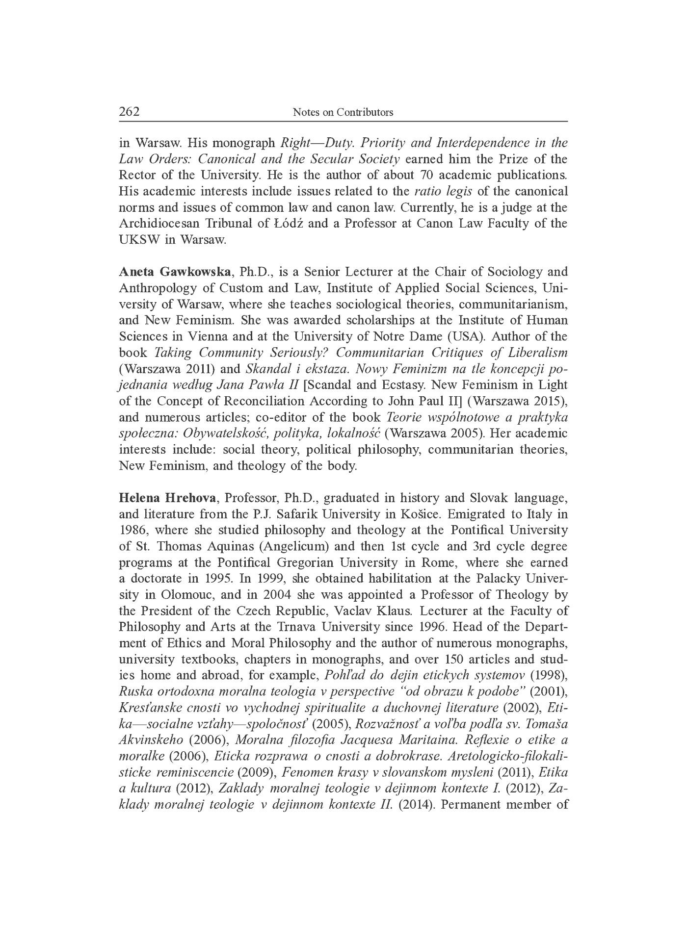 Fragment „"Philosophy and Canon Law" 2015. Vol. 1: The Family Institution: Identity, Sovereignty, Social Dimension” — strona 7 z 14