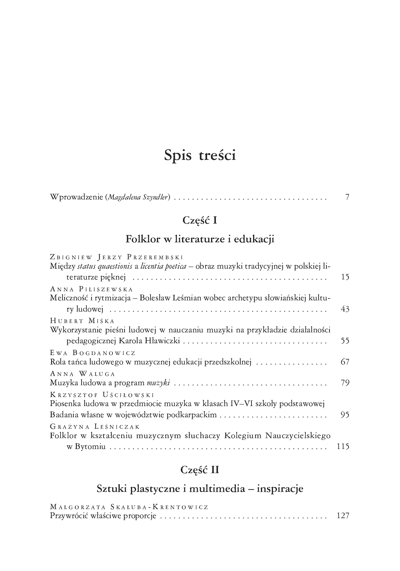Fragment „Kultura ludowa źródłem działań artystycznych, badawczych i naukowych” — strona 6 z 20