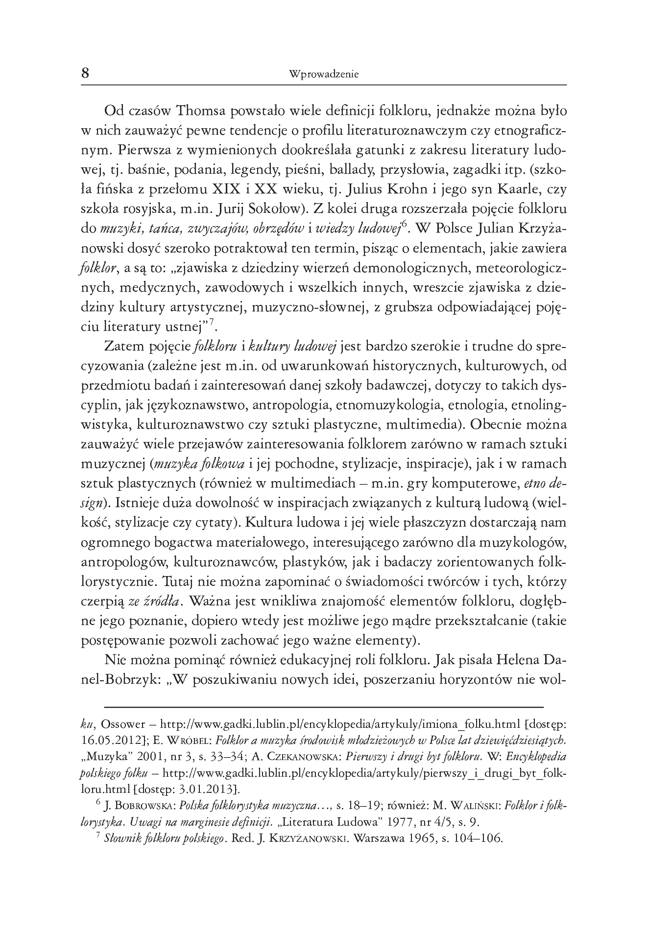 Fragment „Kultura ludowa źródłem działań artystycznych, badawczych i naukowych” — strona 9 z 20