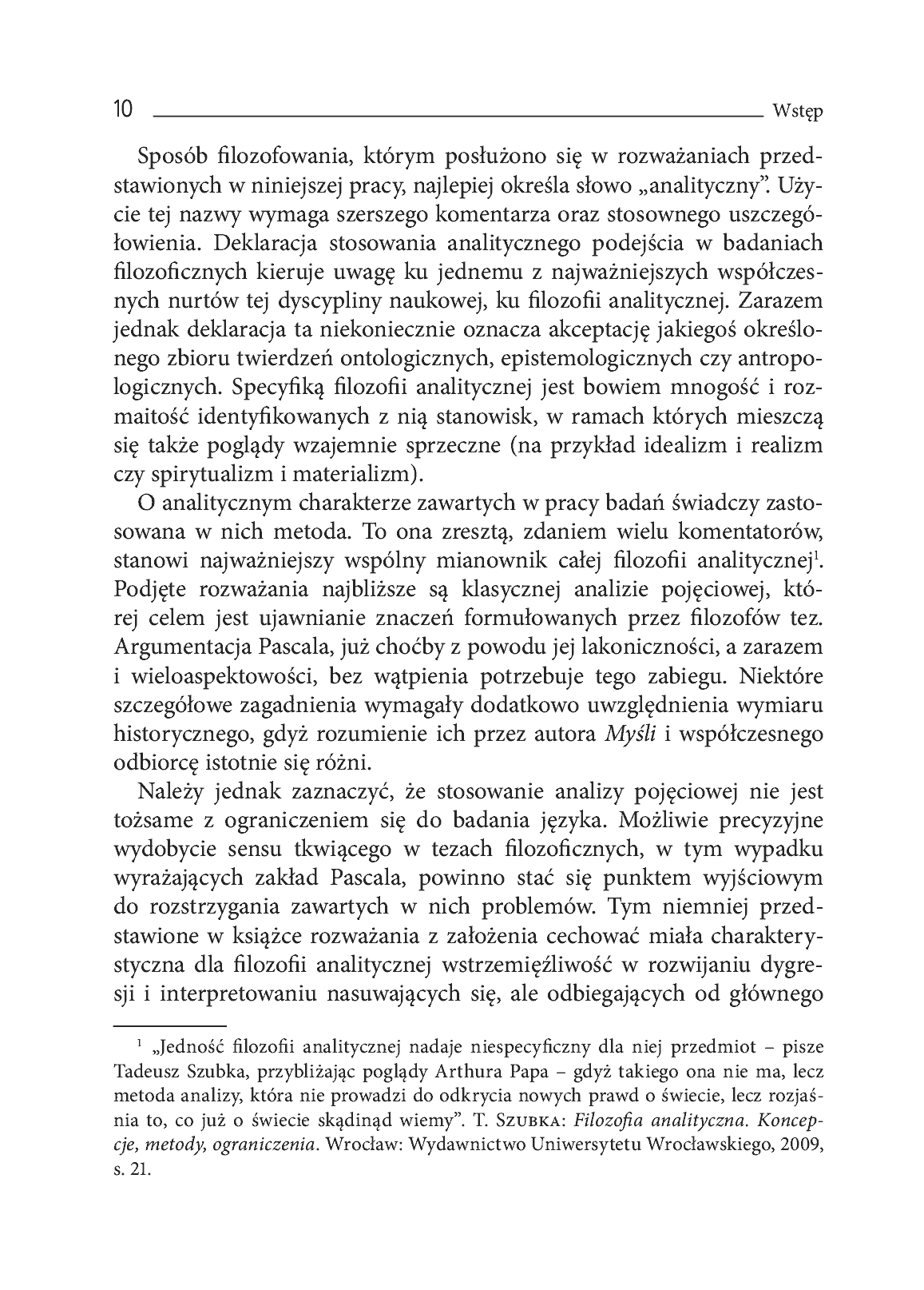 Fragment „Zakład Pascala - argumentacja i działanie” — strona 9 z 24