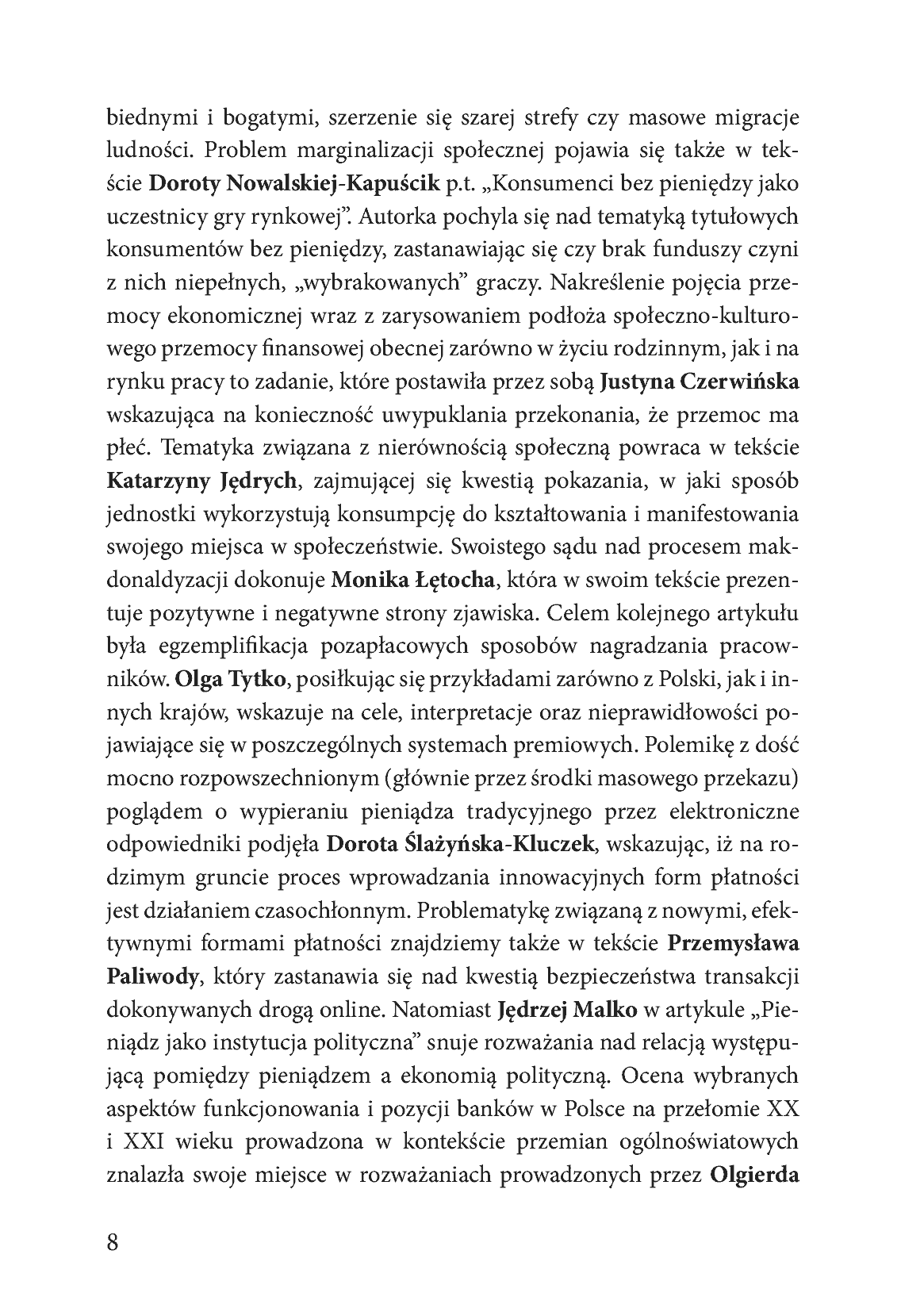 Fragment „Cywilizacja pieniądza” — strona 8 z 10