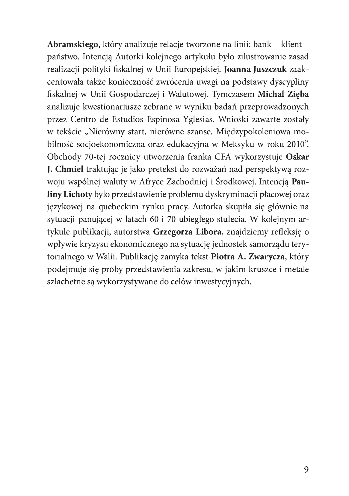 Fragment „Cywilizacja pieniądza” — strona 9 z 10