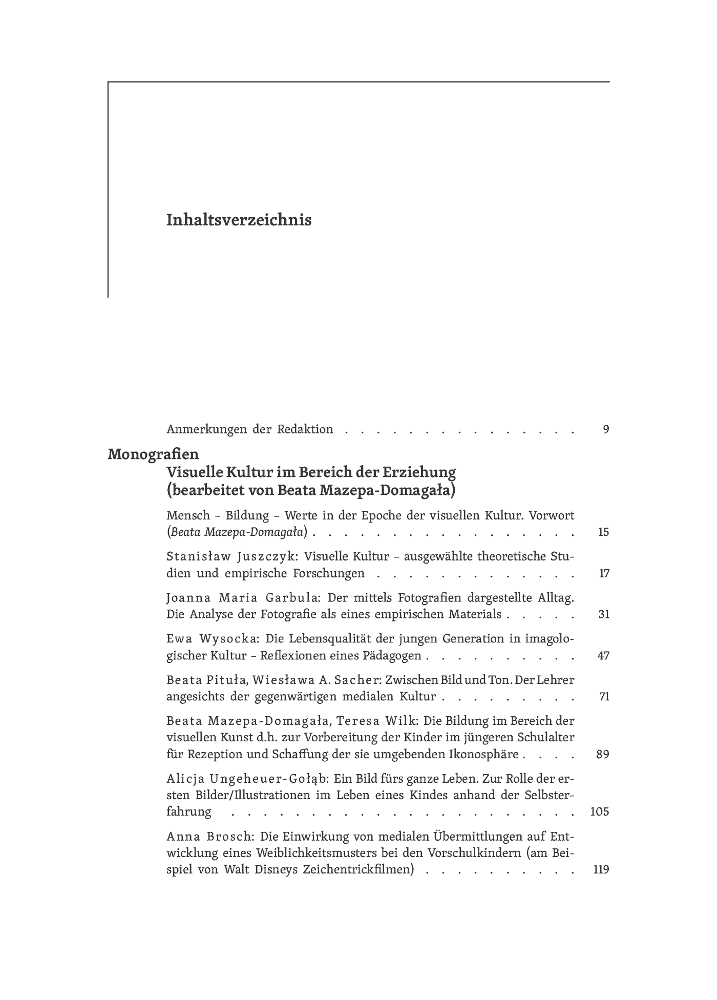 Fragment „"Chowanna" 2015. T. 2 (45): Kultura wizualna - konteksty edukacyjne” — strona 8 z 16