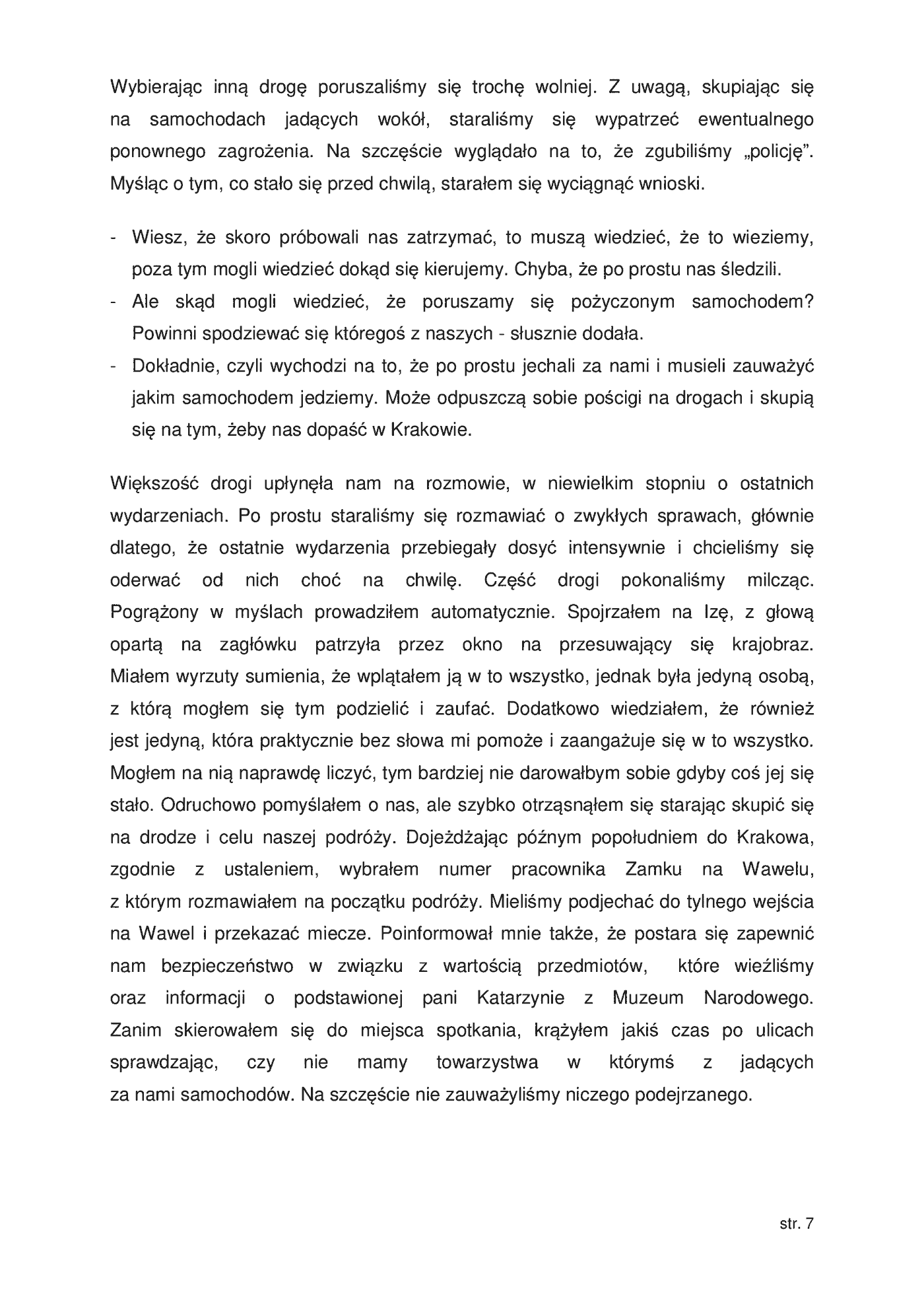 Fragment „Dago” — strona 7 z 23