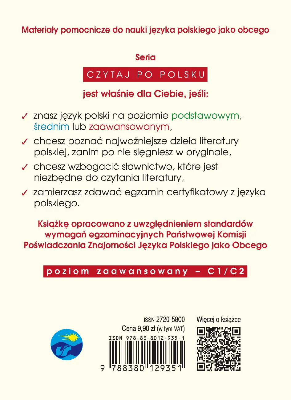 Fragment „Czytaj po polsku. T. 12: Jacek Hugo-Bader: "Maską w stronę wiatru". Włodzimierz Nowak: "Radiobudzik pani Mohs". Wyd. 2. Materiały pomocnicze do nauki języka polskiego jako obcego. Edycja dla zaawansowanych (poziom C1/C2)” — strona 7 z 7
