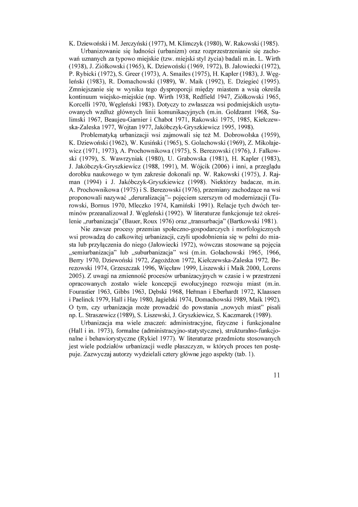 Fragment „Procesy urbanzacyjne na terenach turystyczno-wypoczynkowych strefy podmiejskiej Łodzi” — strona 11 z 20