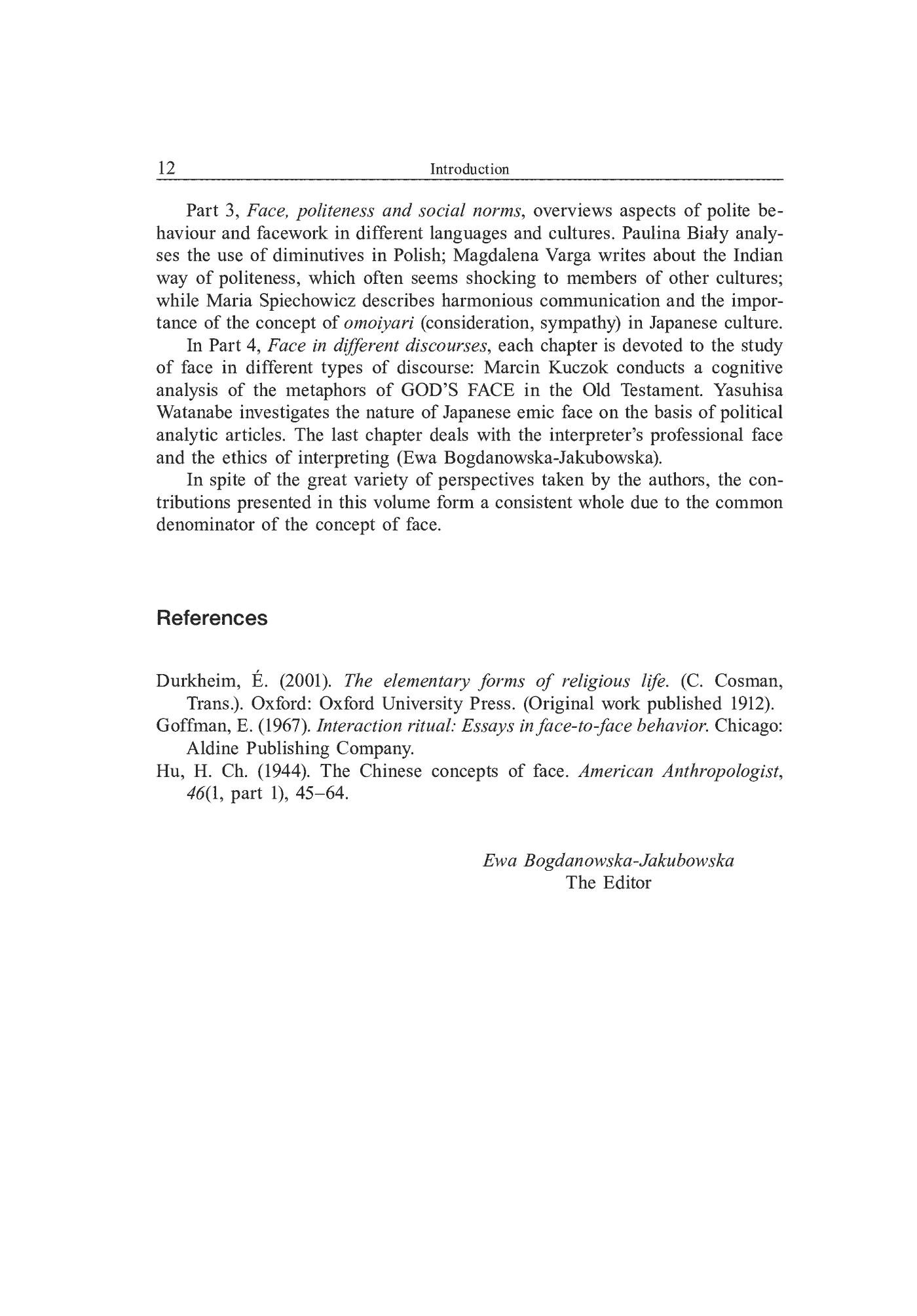 Fragment „New ways to face and (im)politeness” — strona 12 z 14