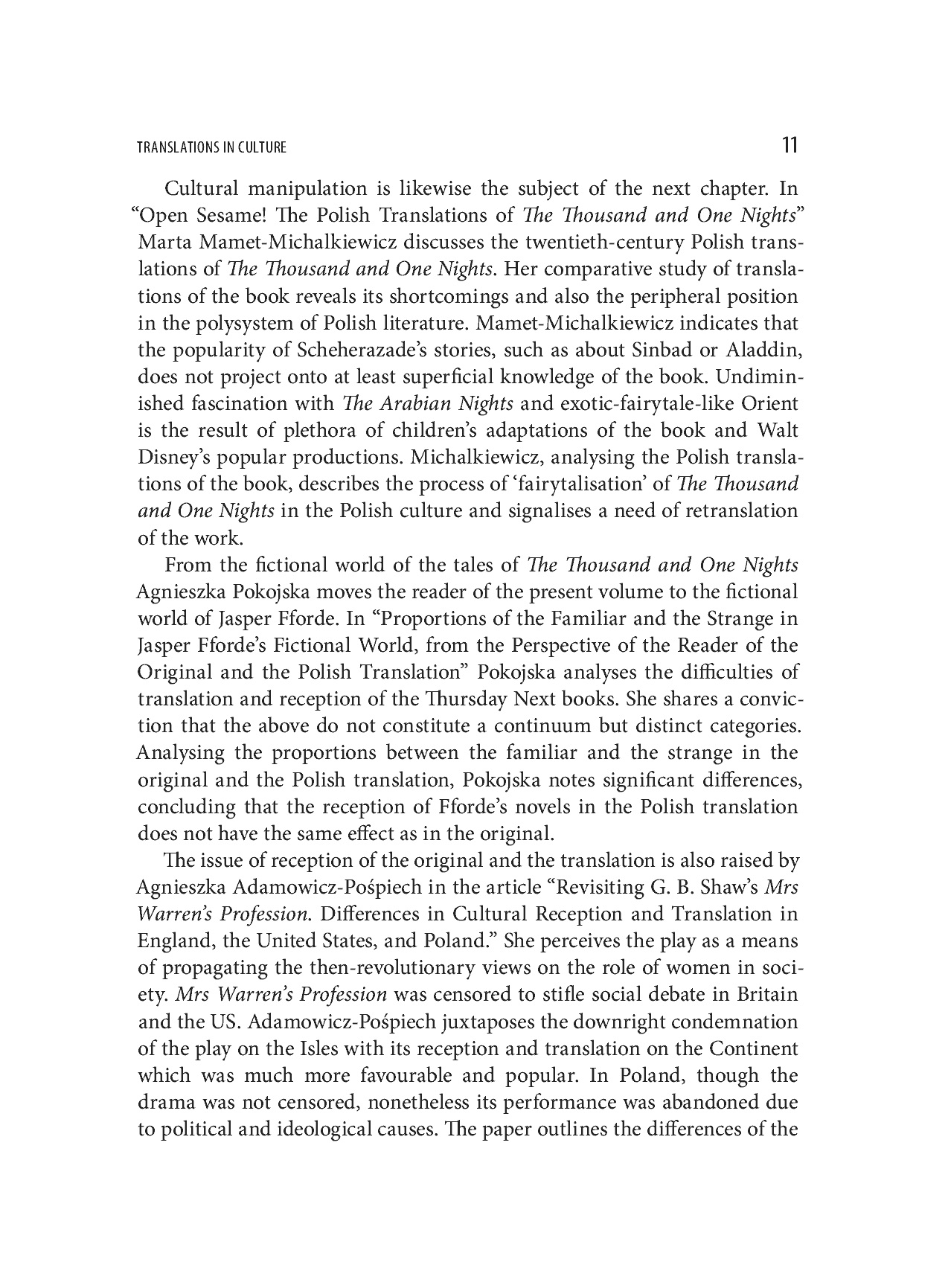 Fragment „Translation in Culture” — strona 11 z 24