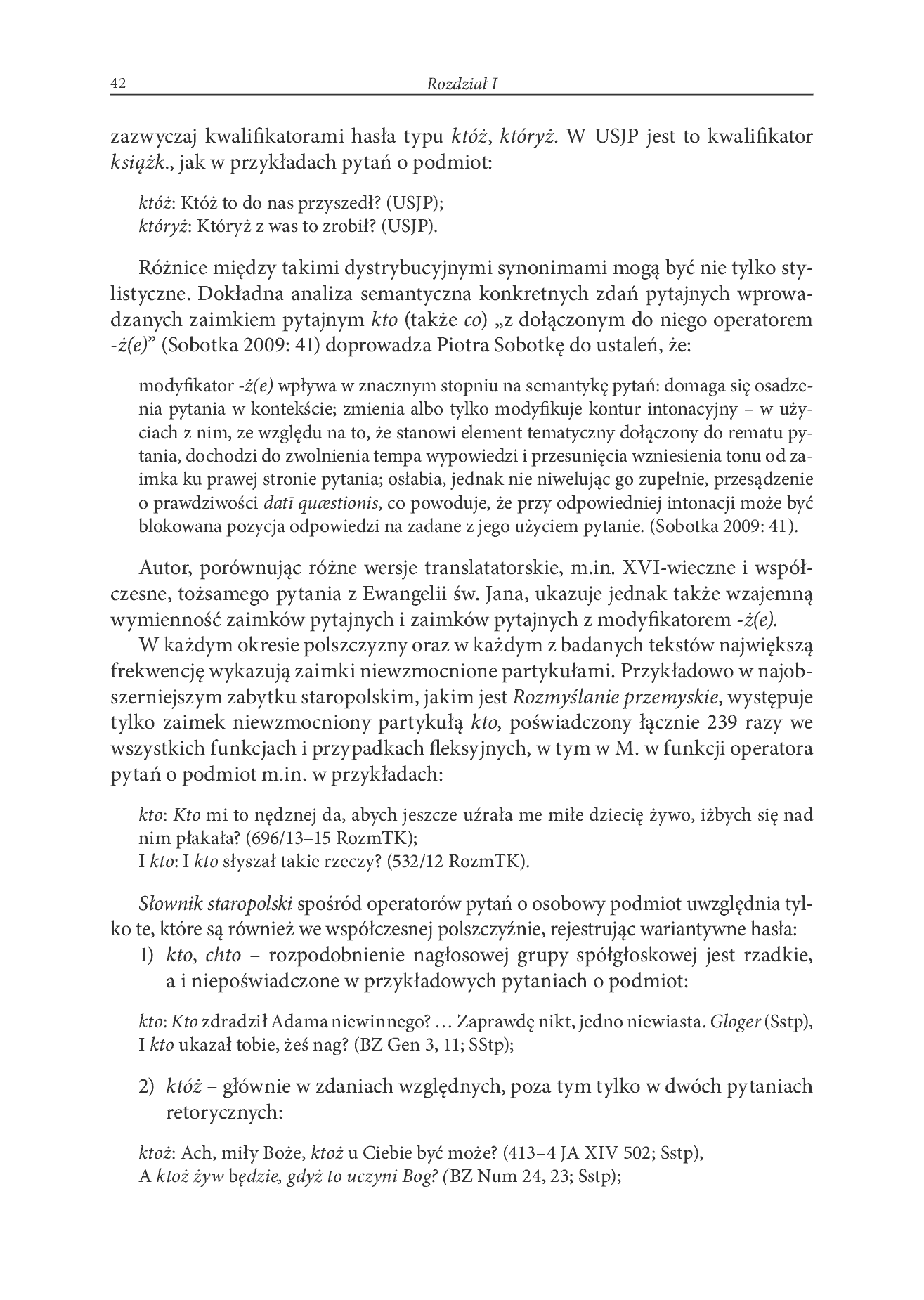 Fragment „Polskie operatory pytajne w ujęciu diachronicznym” — strona 8 z 10