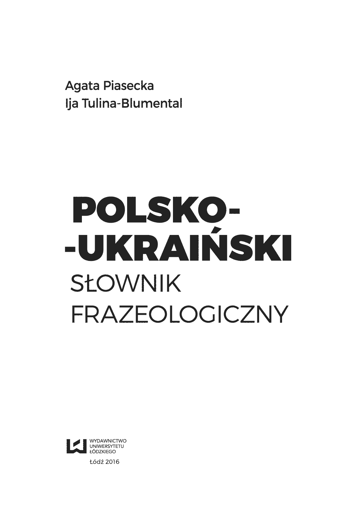 Fragment „Polsko-ukraiński słownik frazeologiczny” — strona 4 z 18