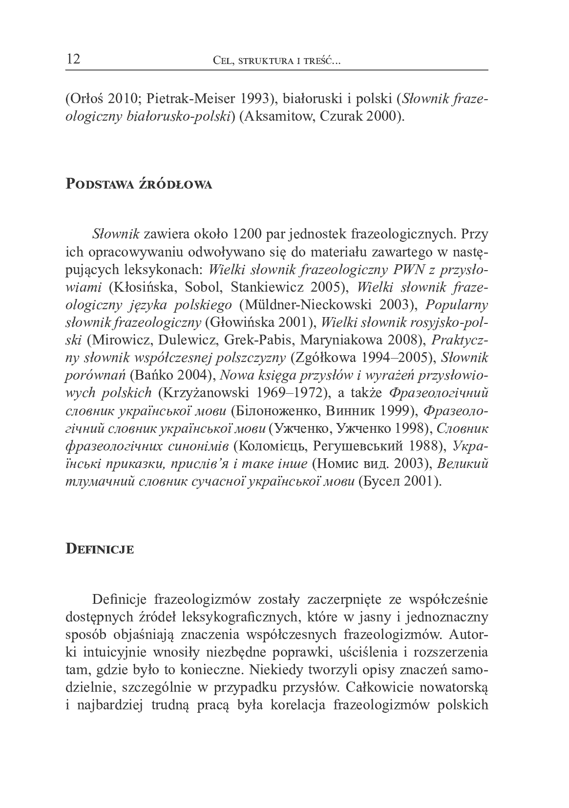 Fragment „Polsko-ukraiński słownik frazeologiczny” — strona 10 z 18