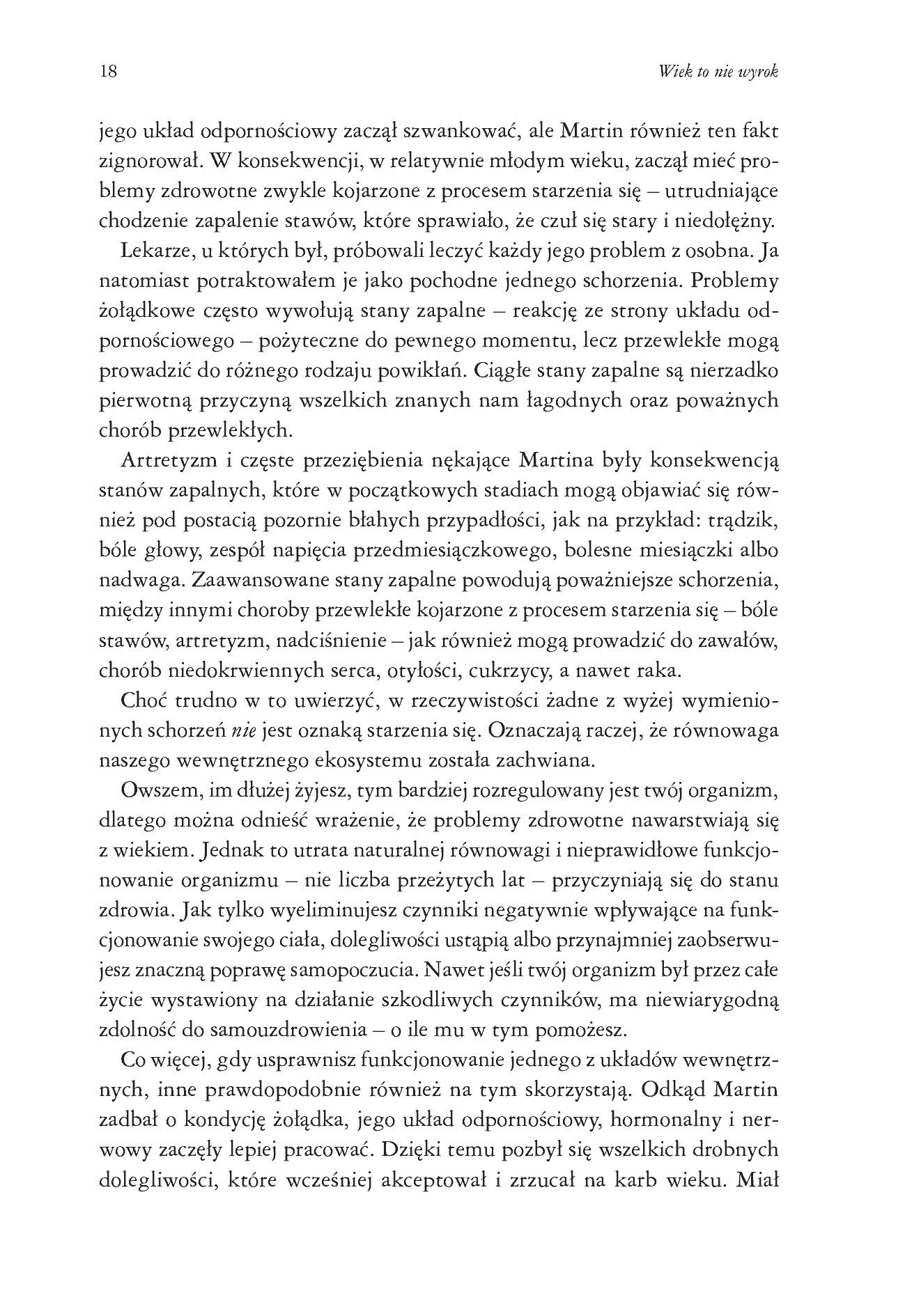 Fragment „Wiek to nie wyrok. 10 sekretów długowieczności” — strona 18 z 30