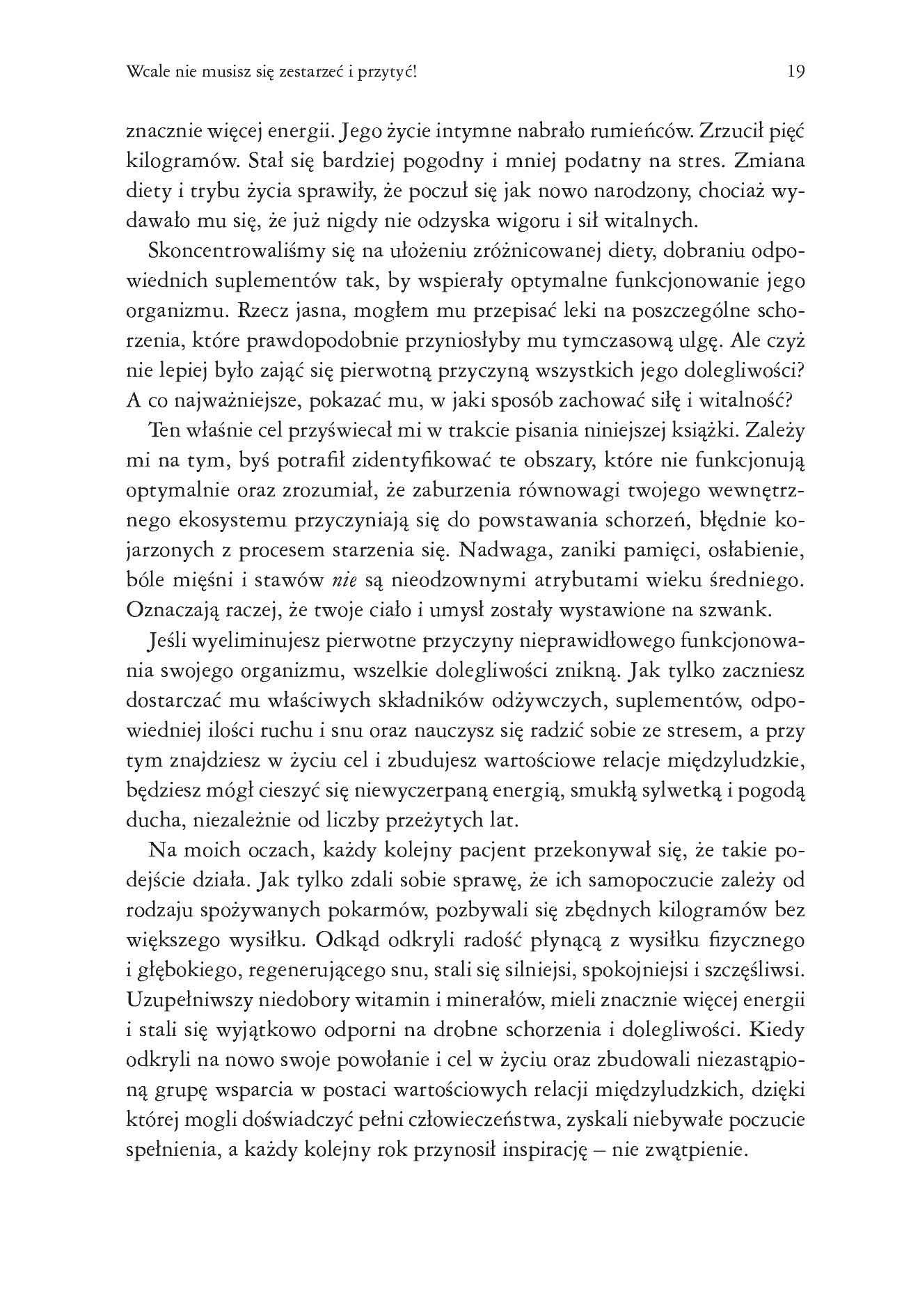 Fragment „Wiek to nie wyrok. 10 sekretów długowieczności” — strona 19 z 30