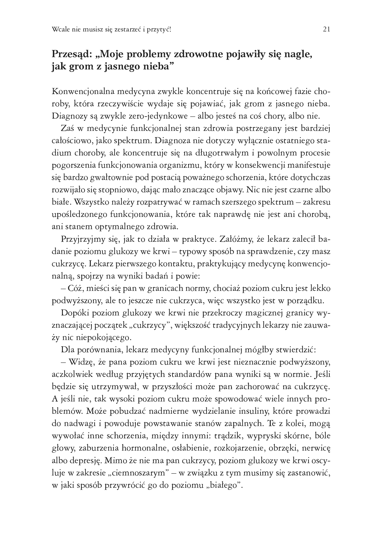 Fragment „Wiek to nie wyrok. 10 sekretów długowieczności” — strona 21 z 30