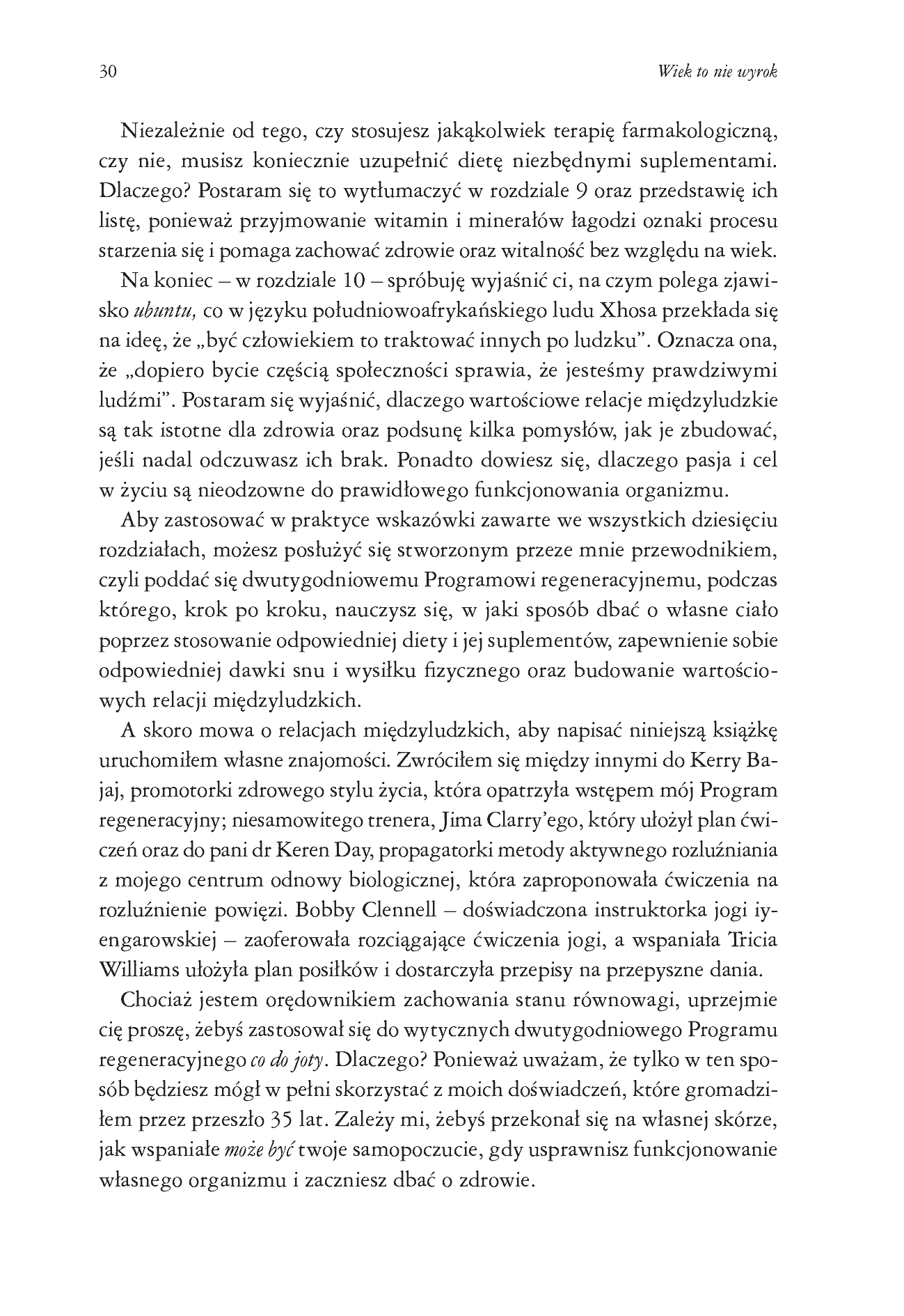 Fragment „Wiek to nie wyrok. 10 sekretów długowieczności” — strona 30 z 30