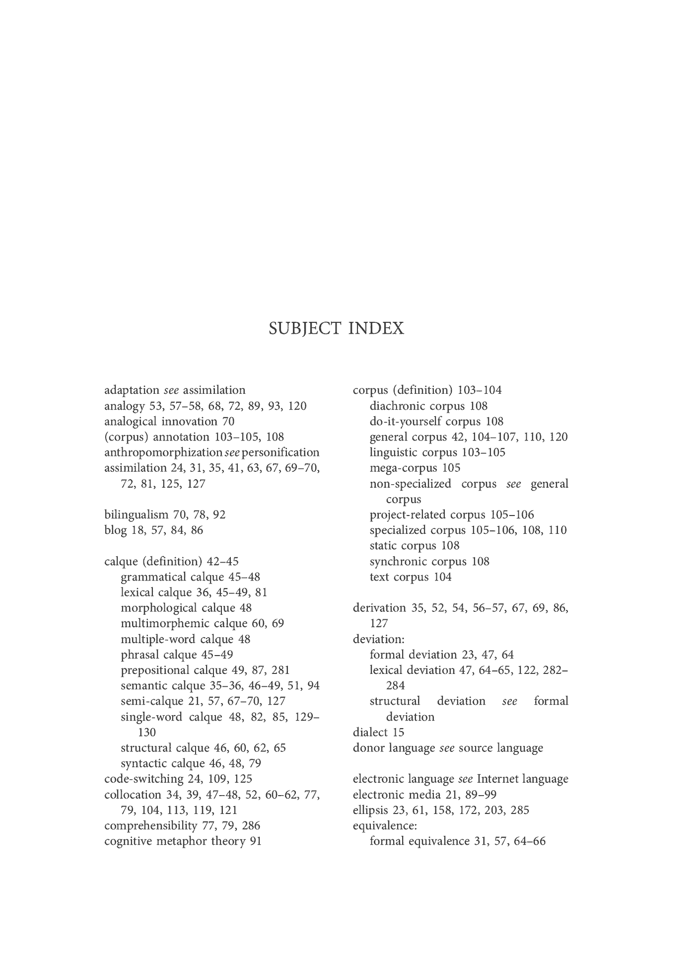 Fragment „English semantic loans, loan translations, and loan renditions in informal Polish of computer users” — strona 18 z 26