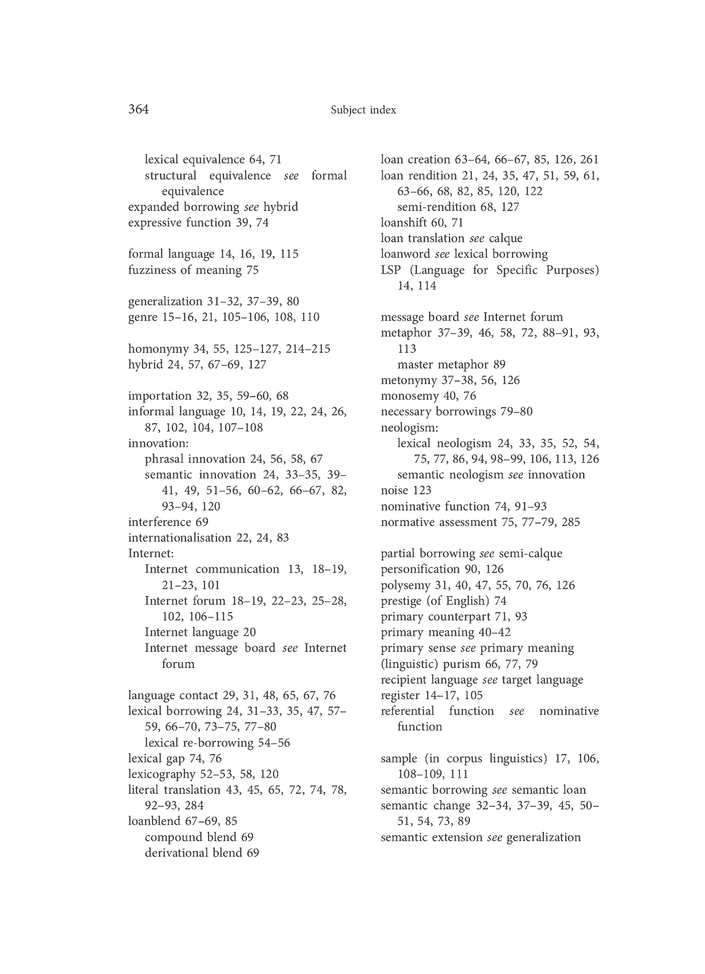 Fragment „English semantic loans, loan translations, and loan renditions in informal Polish of computer users” — strona 19 z 26