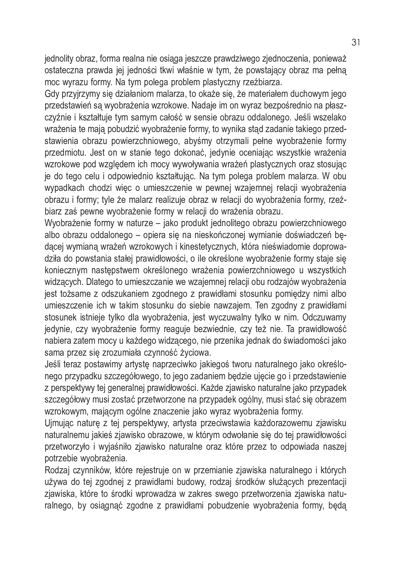 Fragment „Problem formy w sztukach plastycznych” — strona 5 z 6